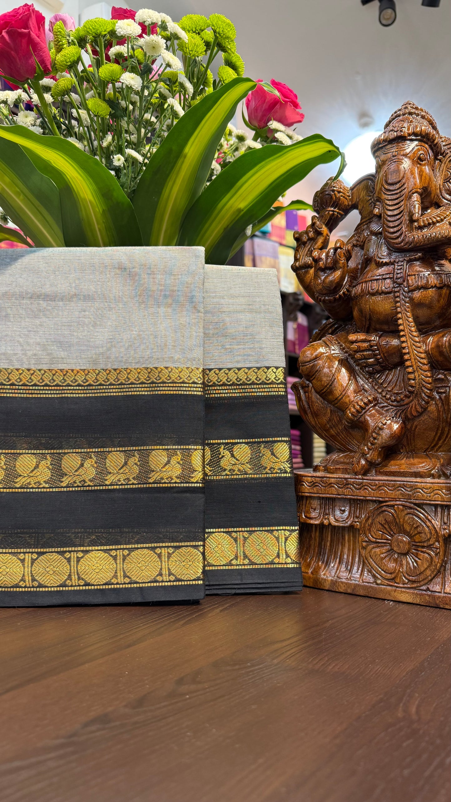 Kanchi Cotton Saree