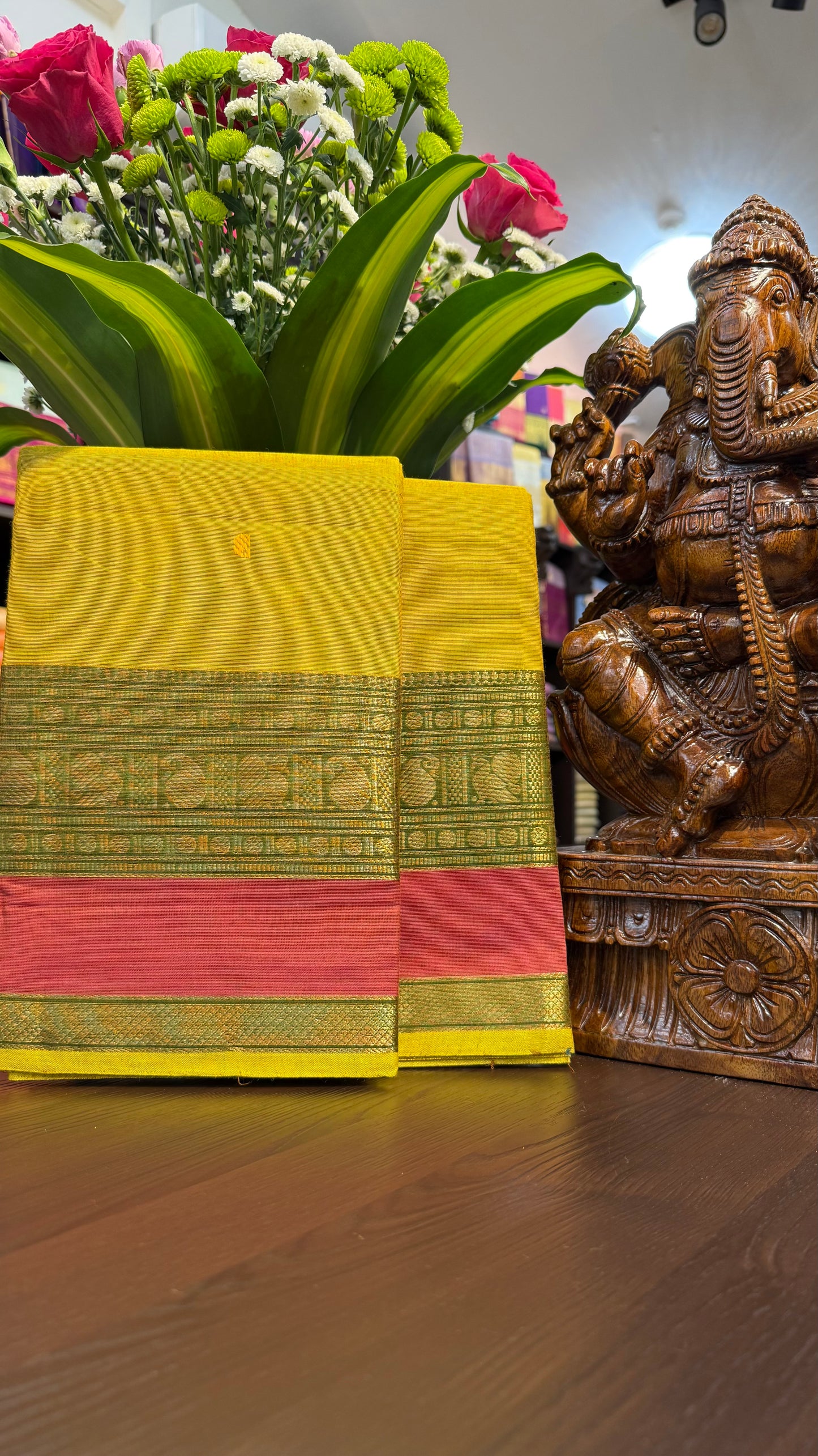Kanchi Cotton Saree