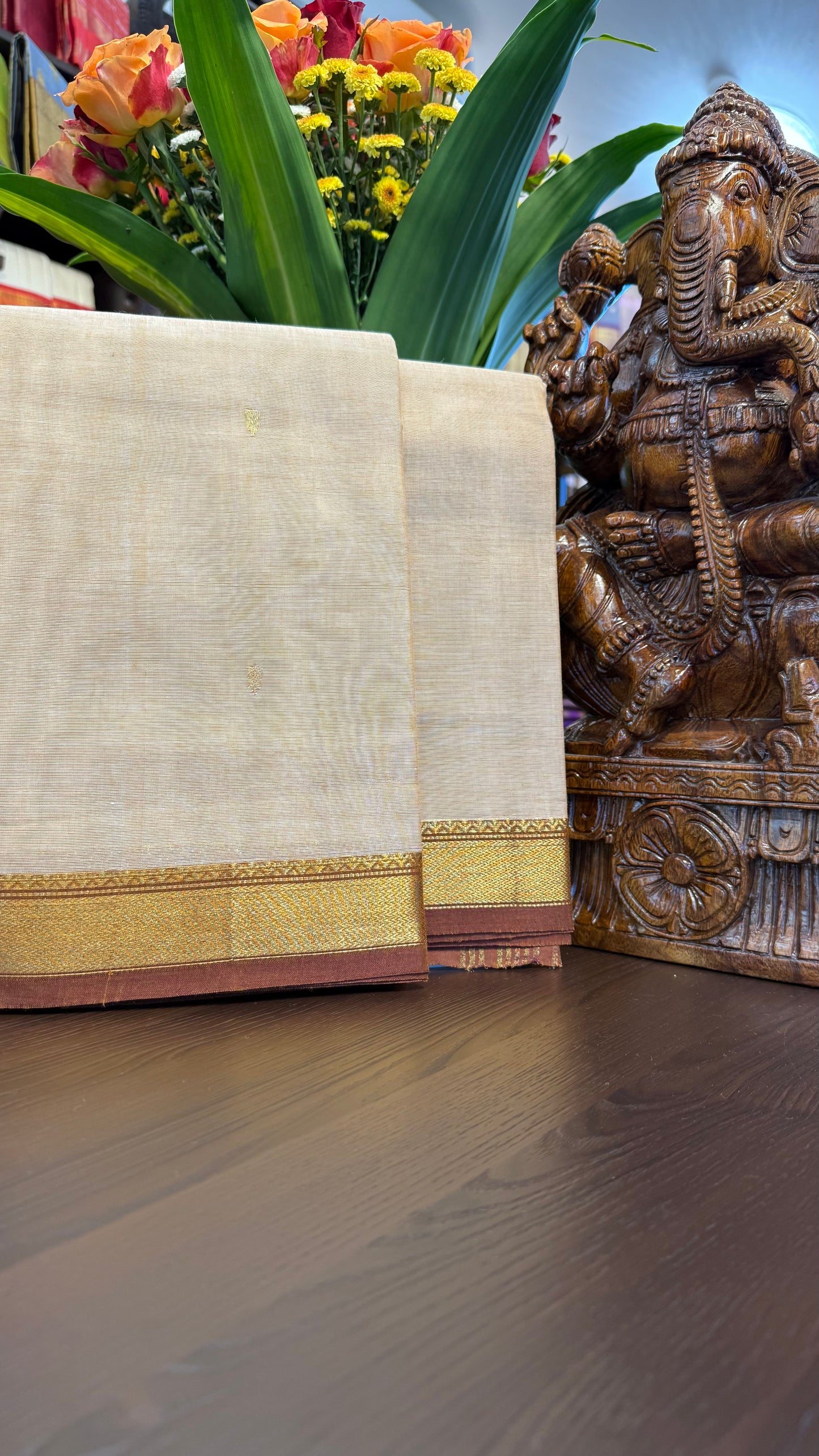 Kanchi Cotton Saree