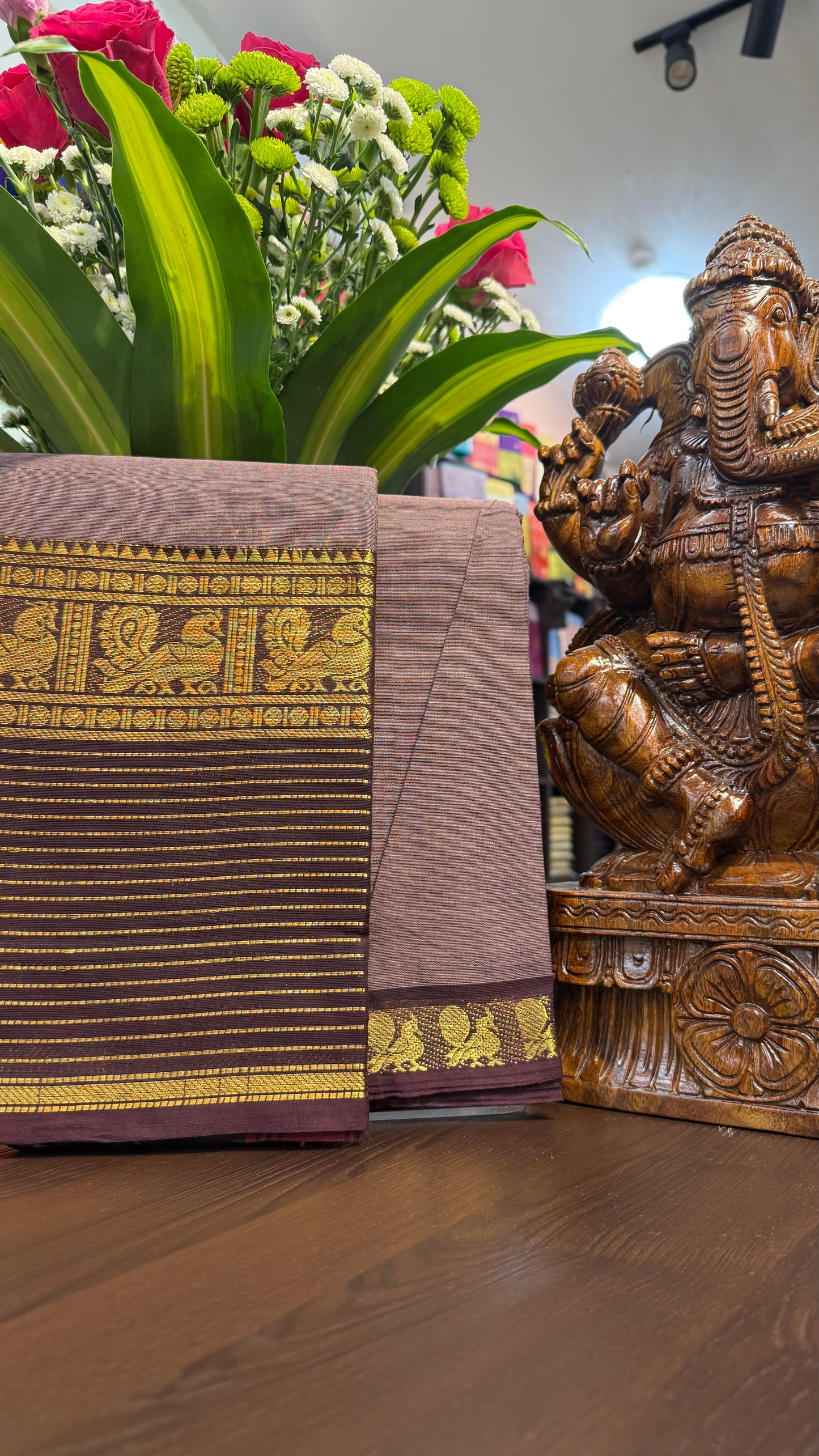 Kanchi Cotton Saree