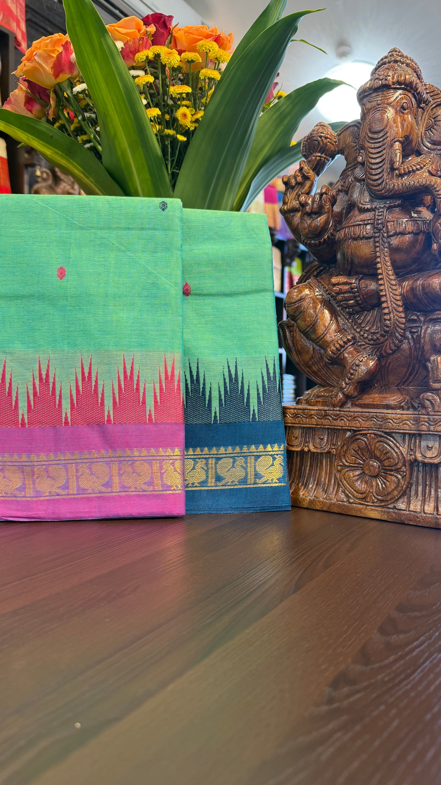 Kanchi Cotton Saree