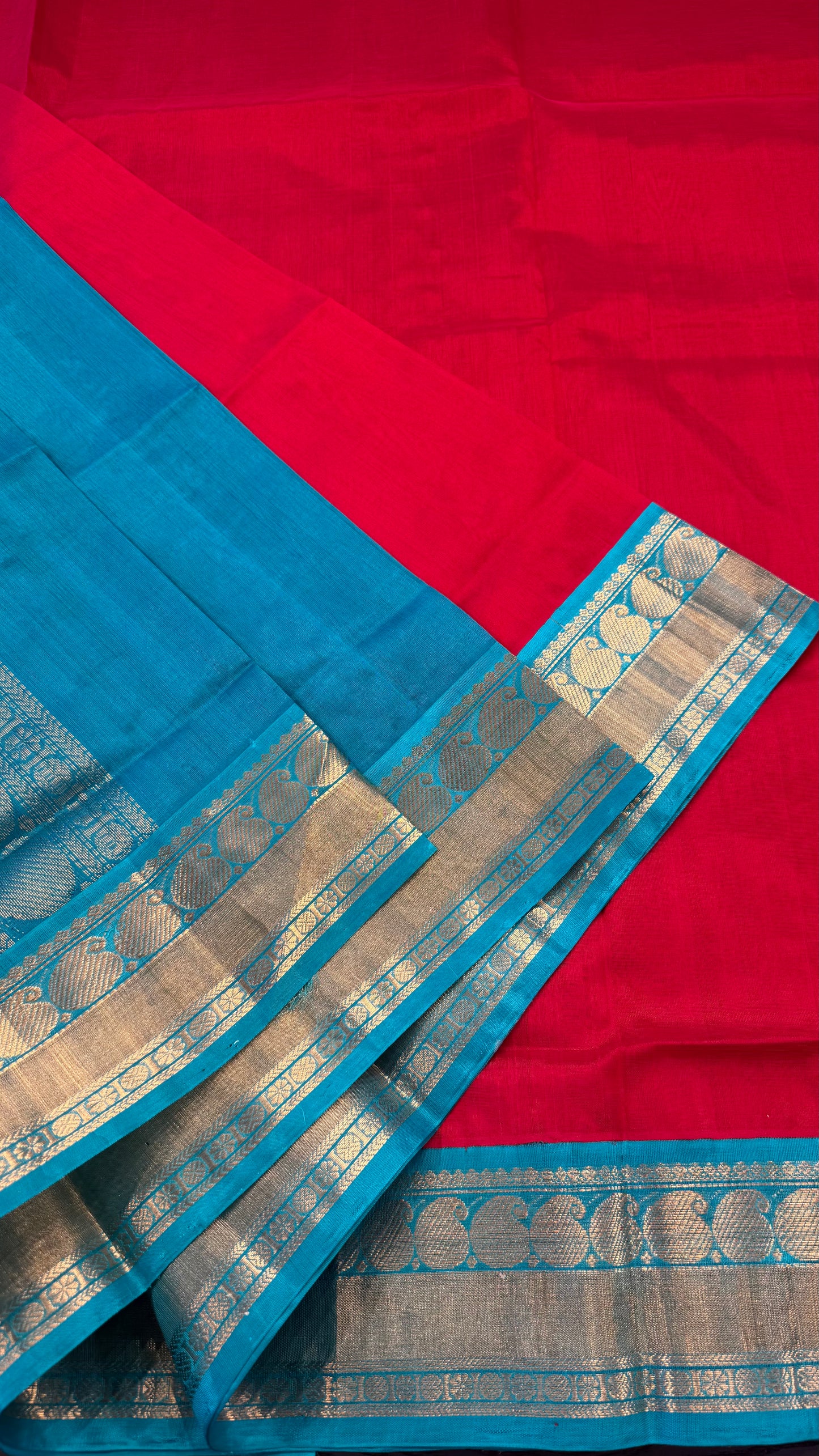 HANDLOOM KANCHIPURAM SILK COTTON (KSC160)