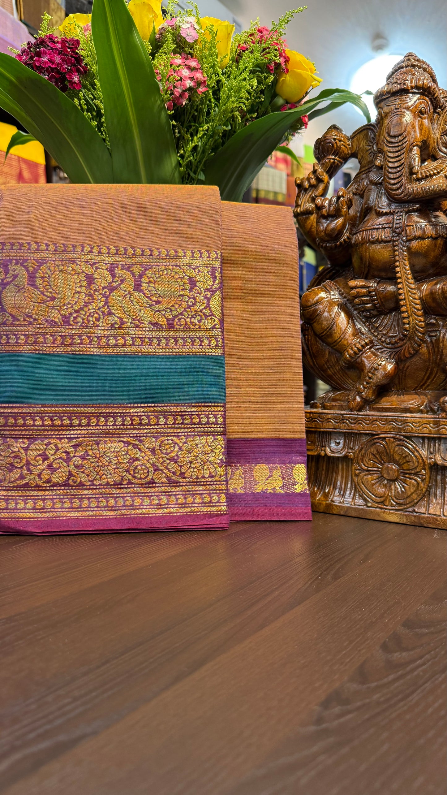 Kanchi Cotton Saree