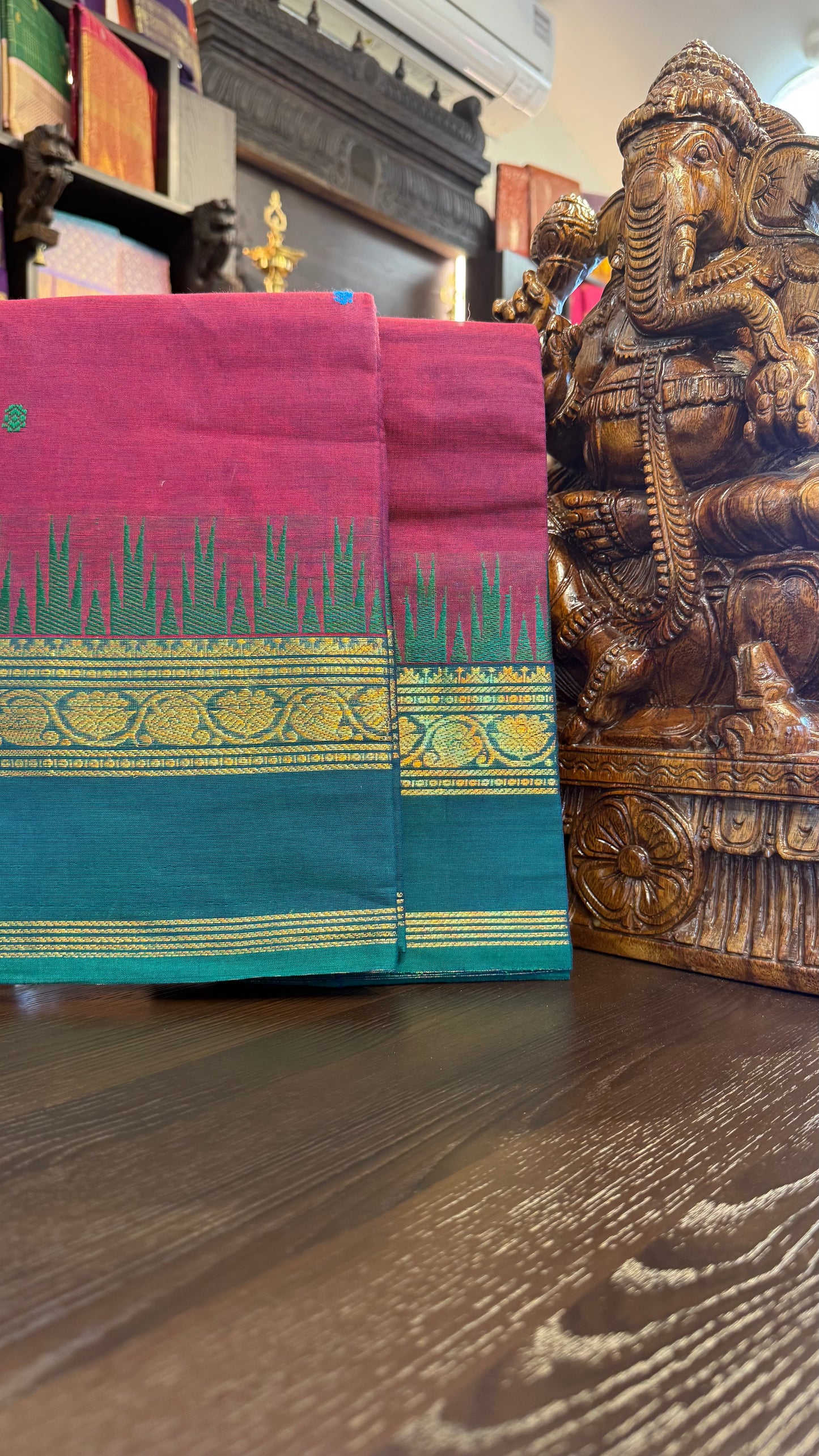 Kanchi Cotton Saree