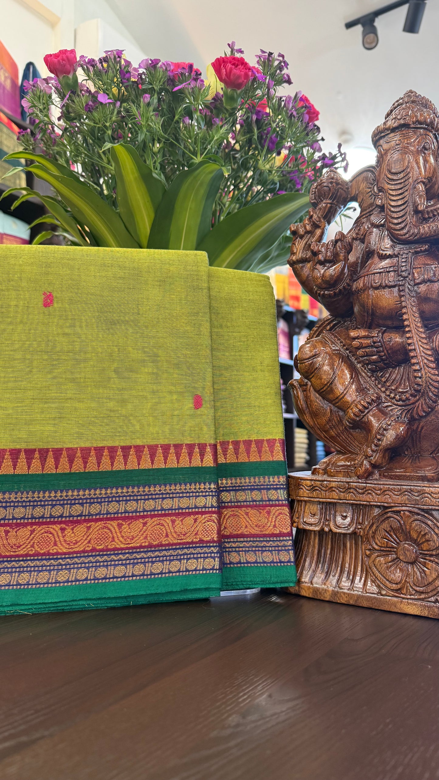 Kanchi Cotton Saree