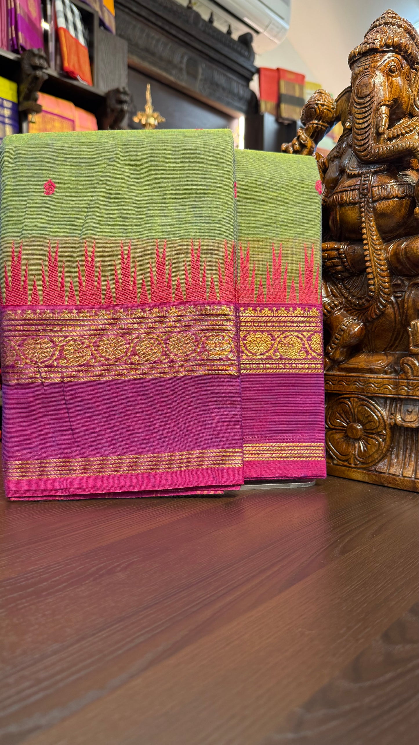Kanchi Cotton Saree