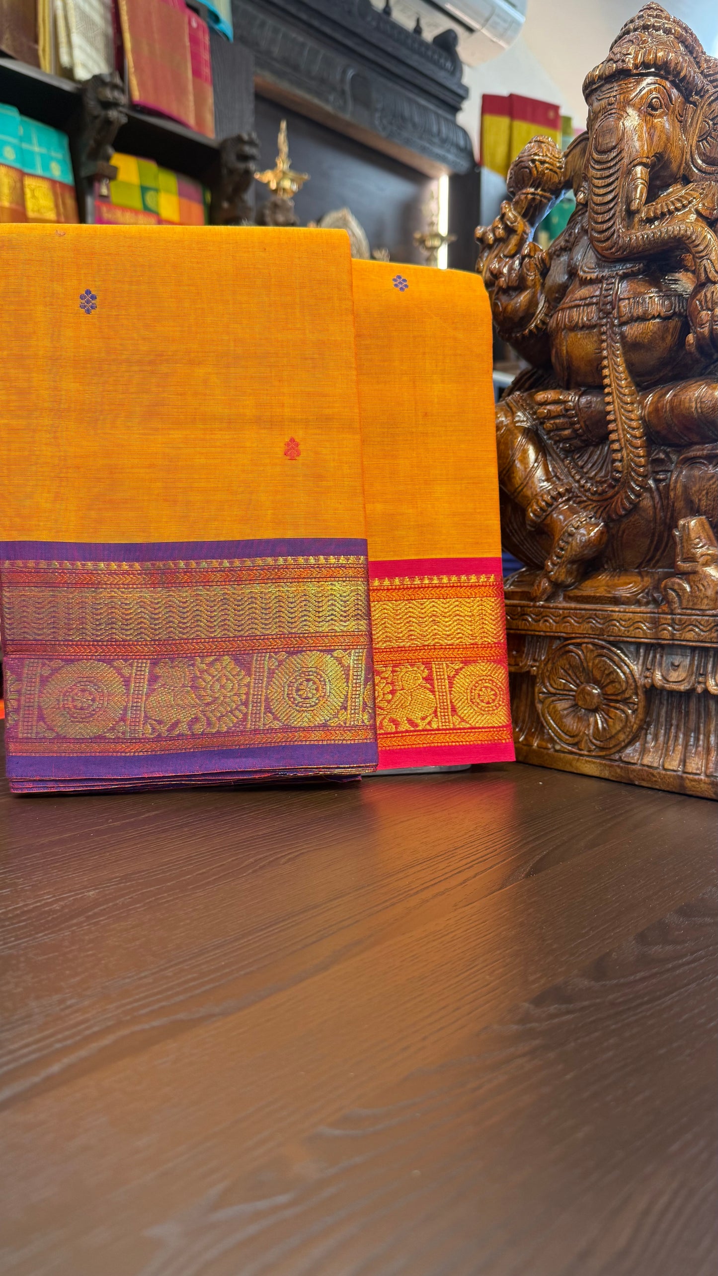 Kanchi Cotton Saree