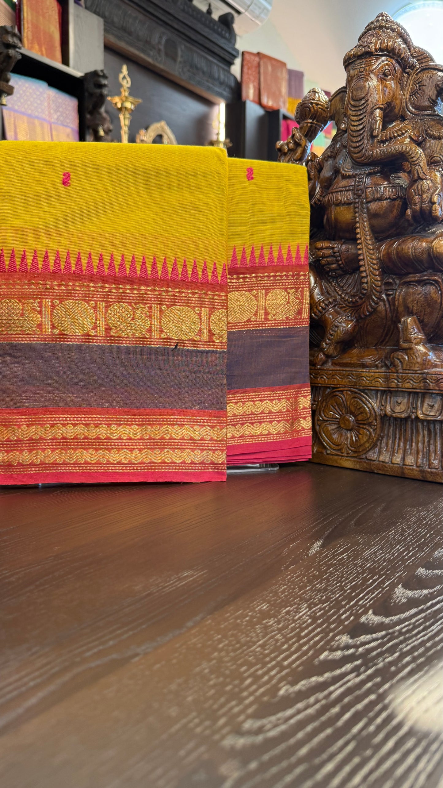 Kanchi Cotton Saree