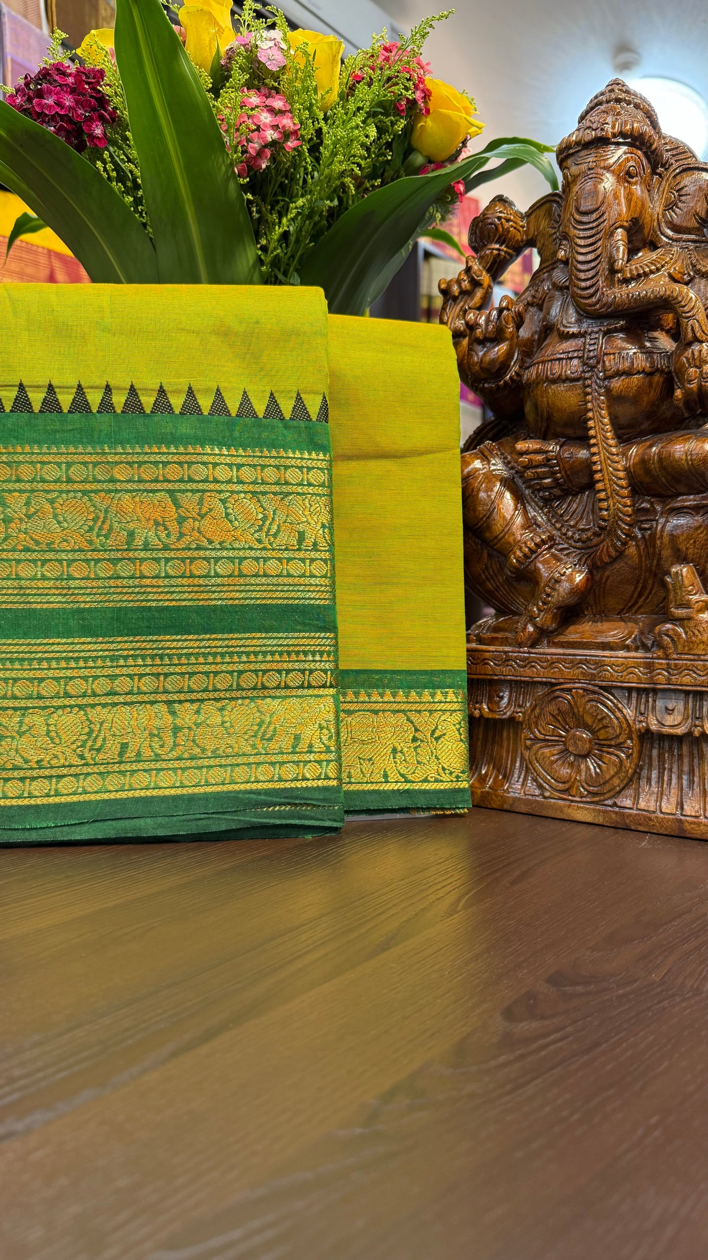 Kanchi Cotton Saree