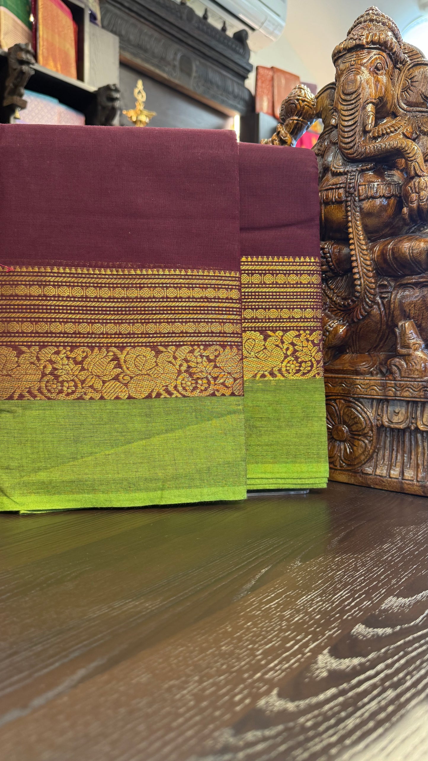 Kanchi Cotton Saree