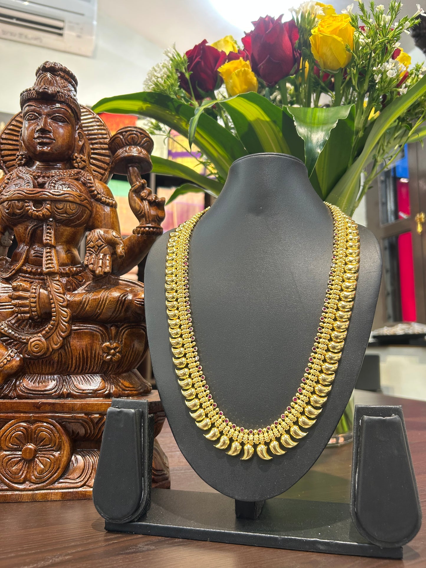 Ranhita 916 Polish Mango Long Necklace