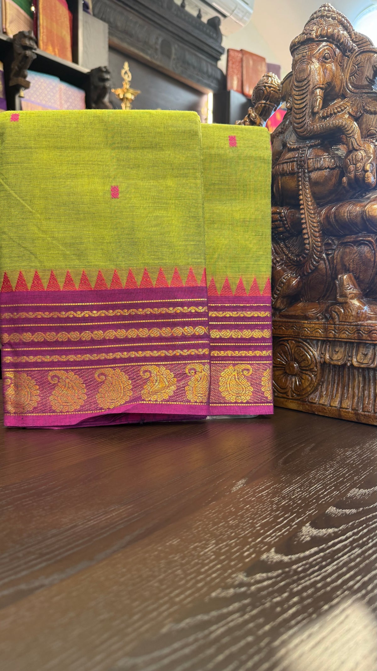 Kanchi Cotton Saree