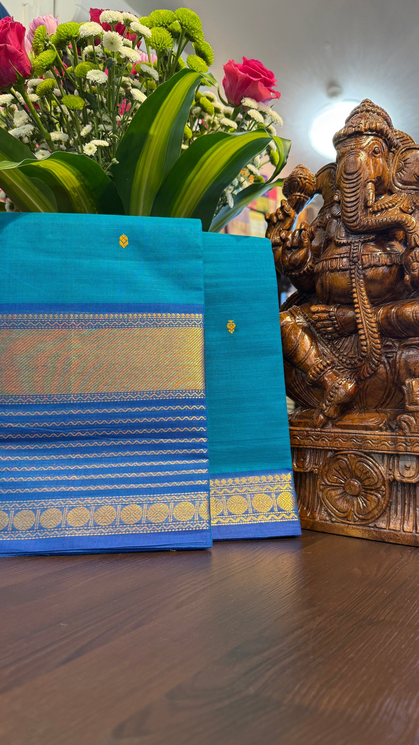 Kanchi Cotton Saree
