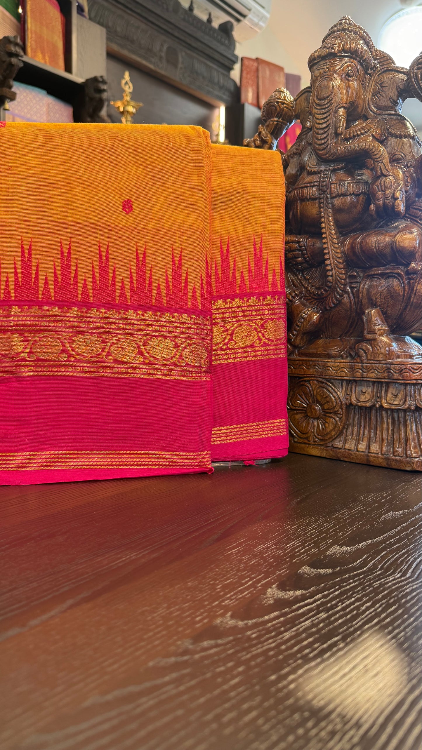 Kanchi Cotton Saree