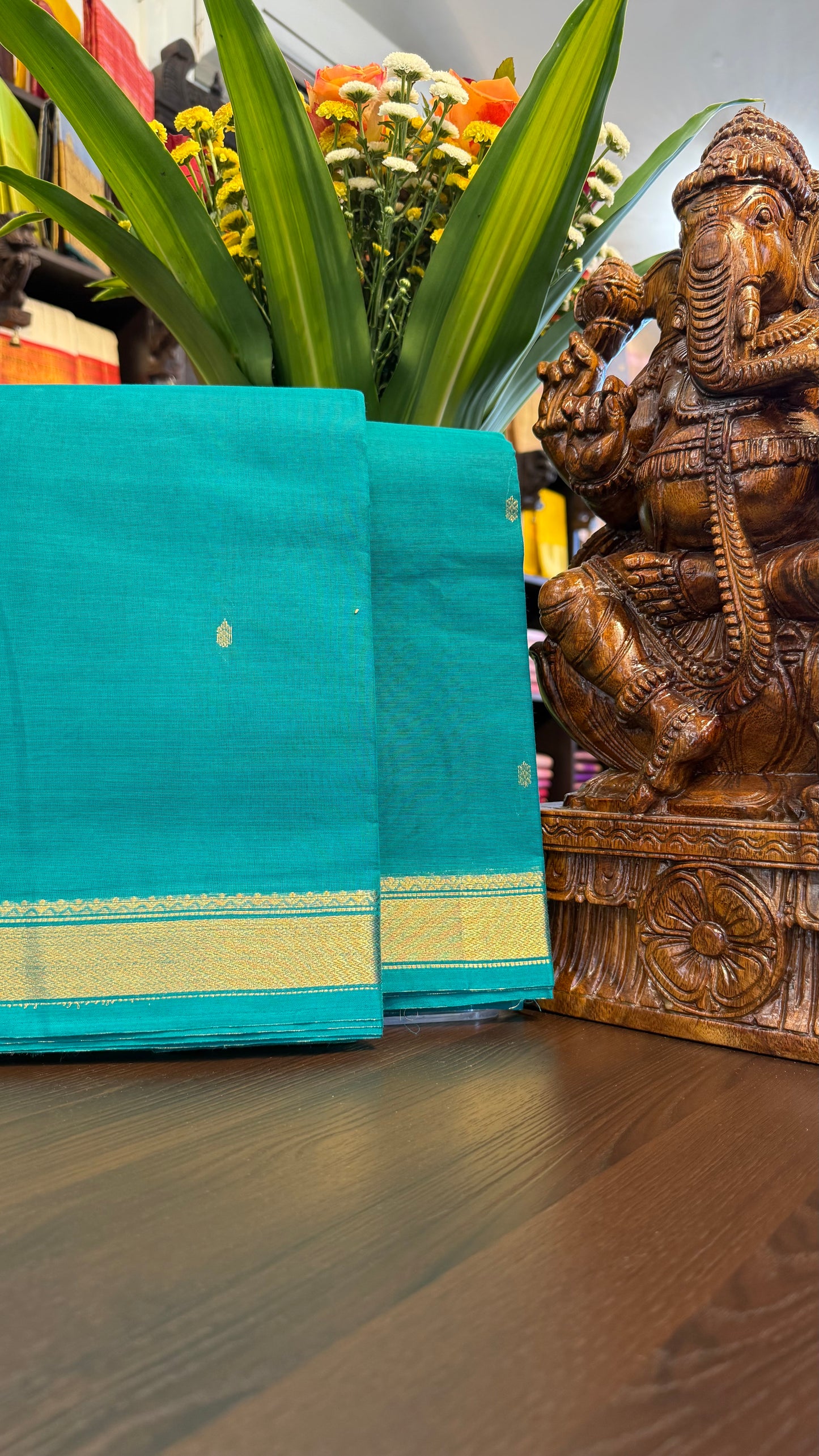 Kanchi Cotton Saree