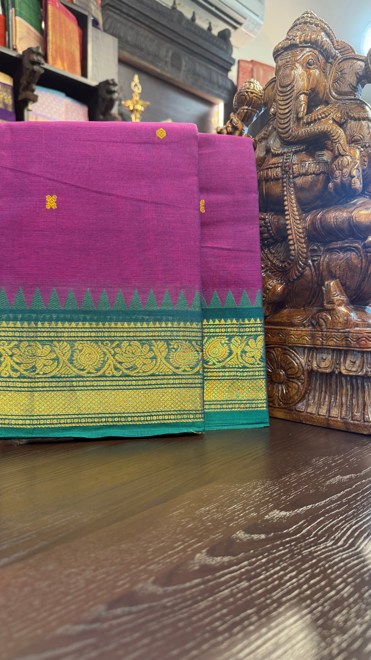 Kanchi Cotton Saree