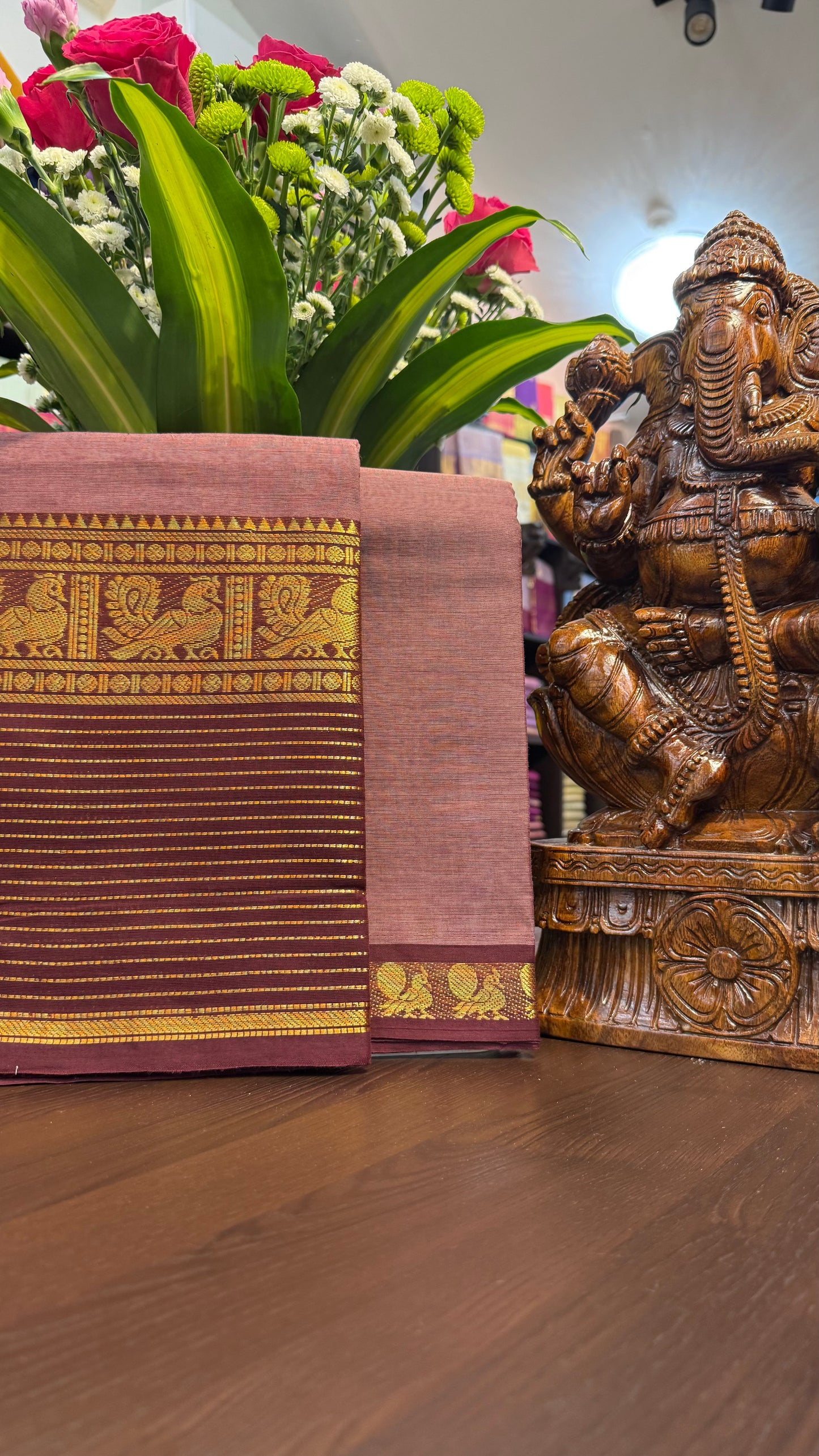 Kanchi Cotton Saree