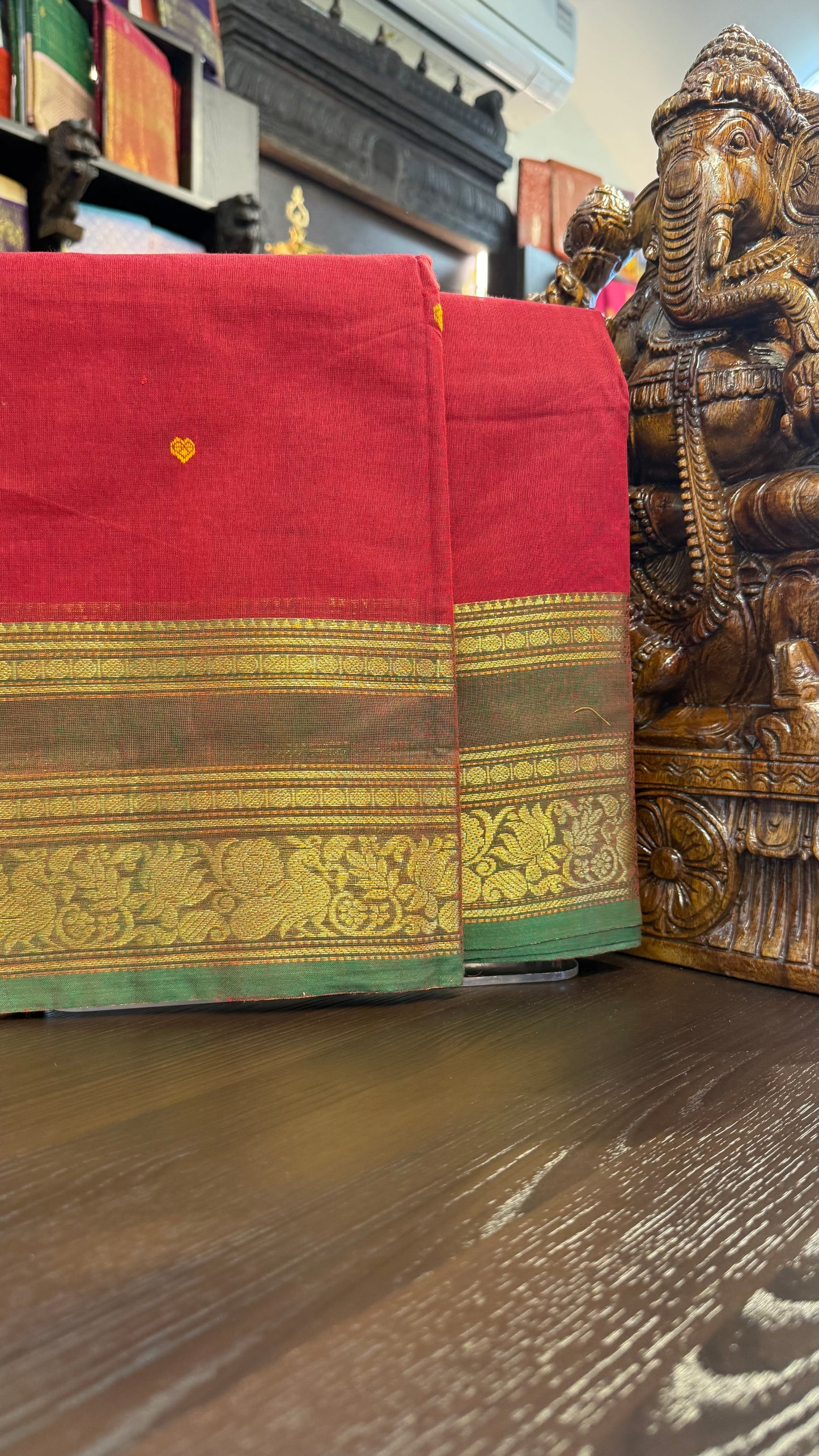 Kanchi Cotton Saree
