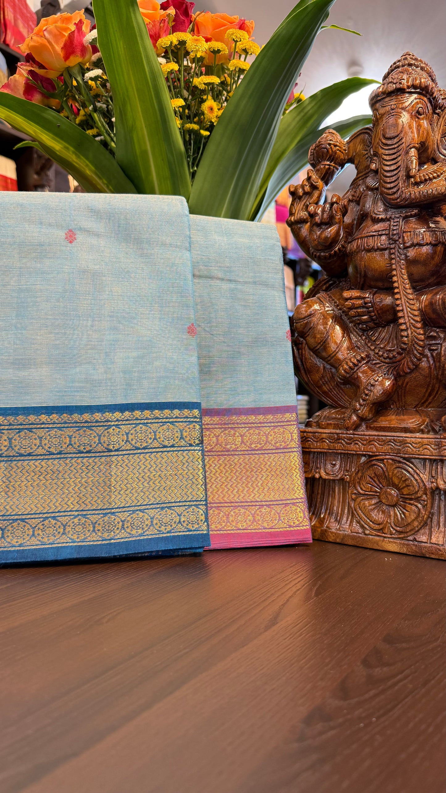 Kanchi Cotton Saree