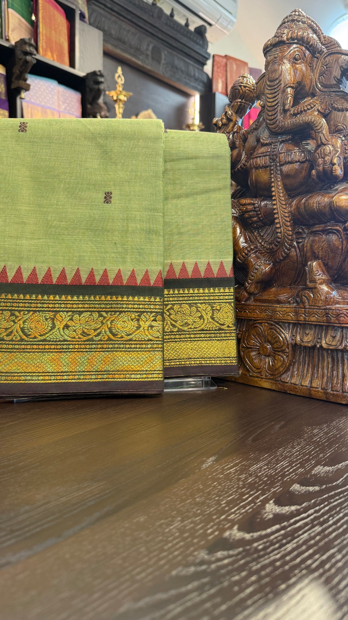 Kanchi Cotton Saree