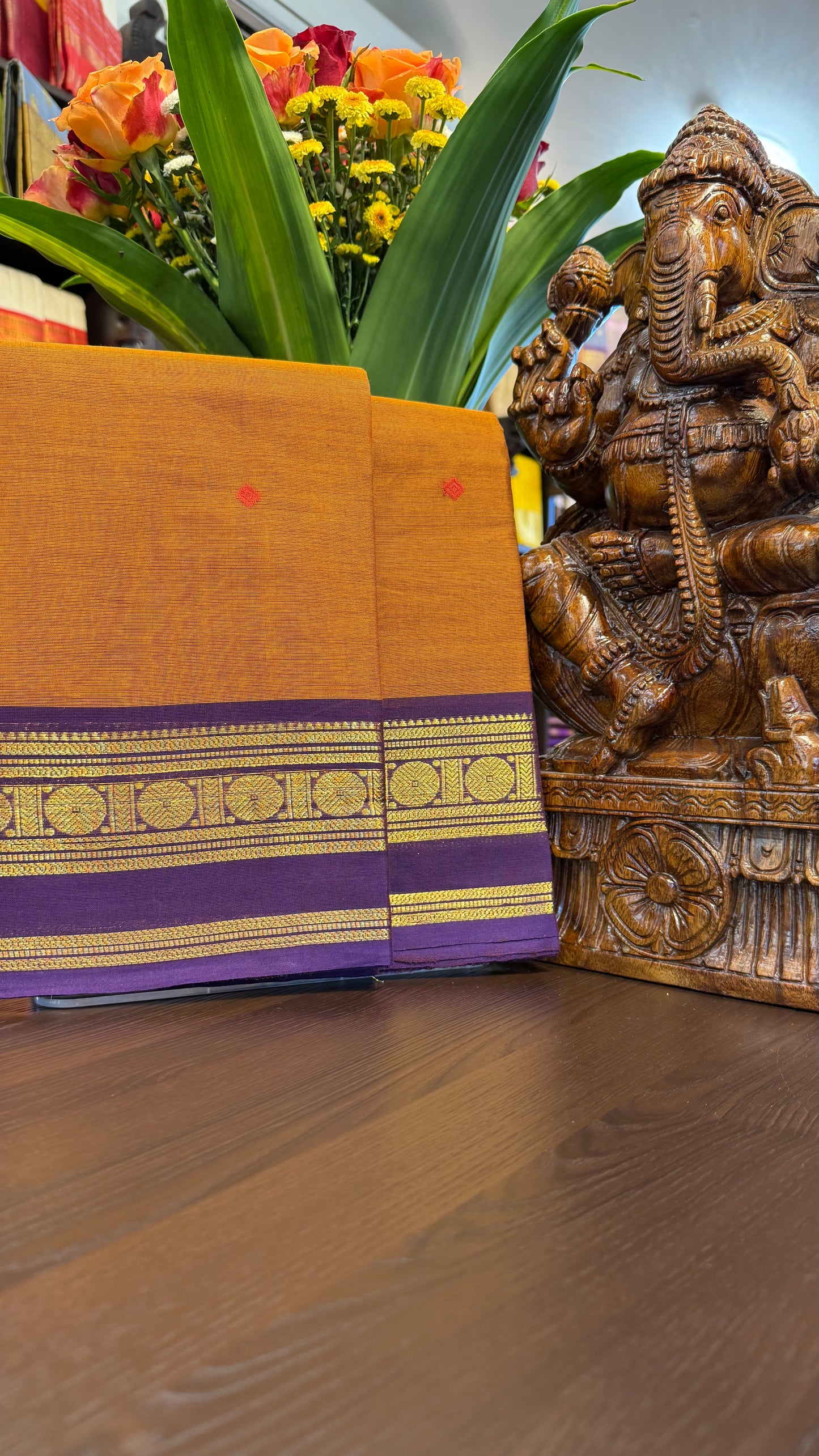 Kanchi Cotton Saree