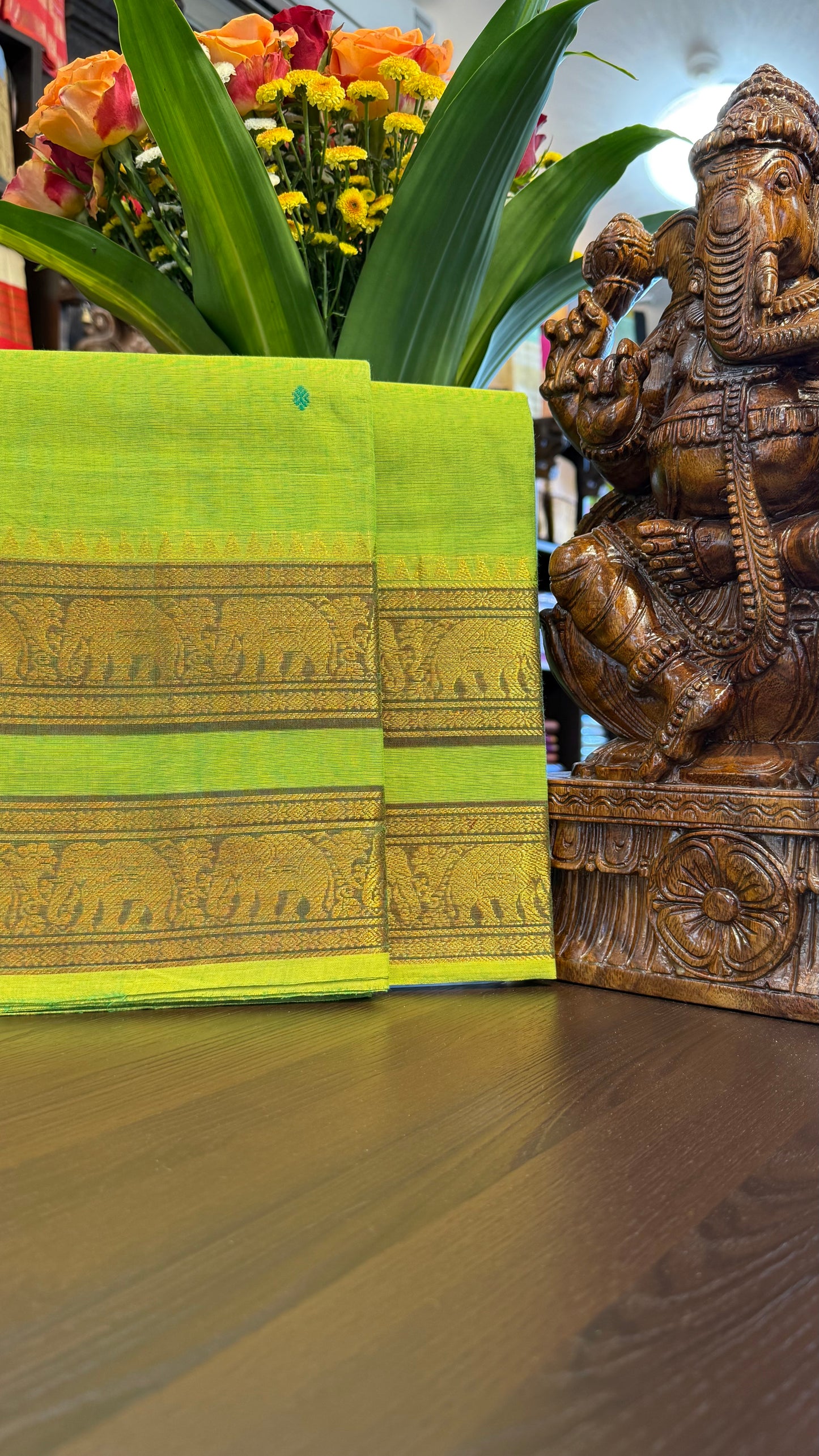 Kanchi Cotton Saree