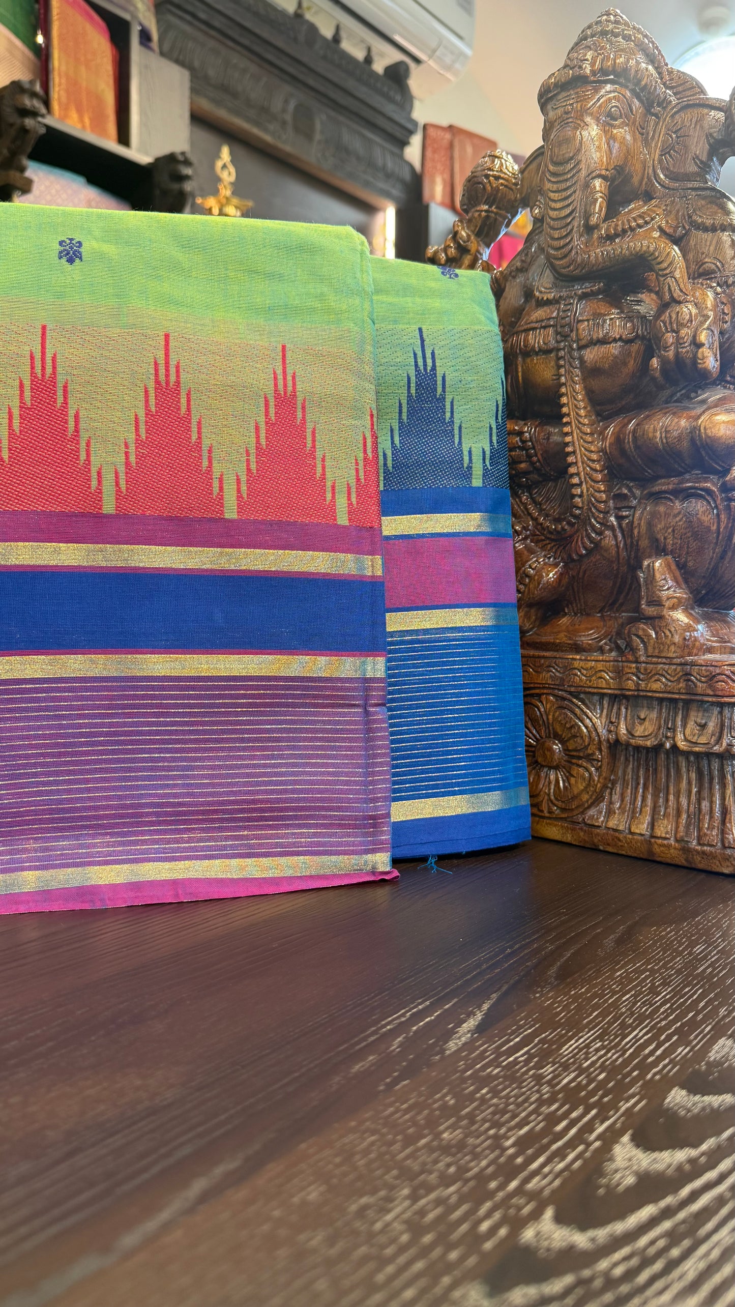 Kanchi Cotton Saree