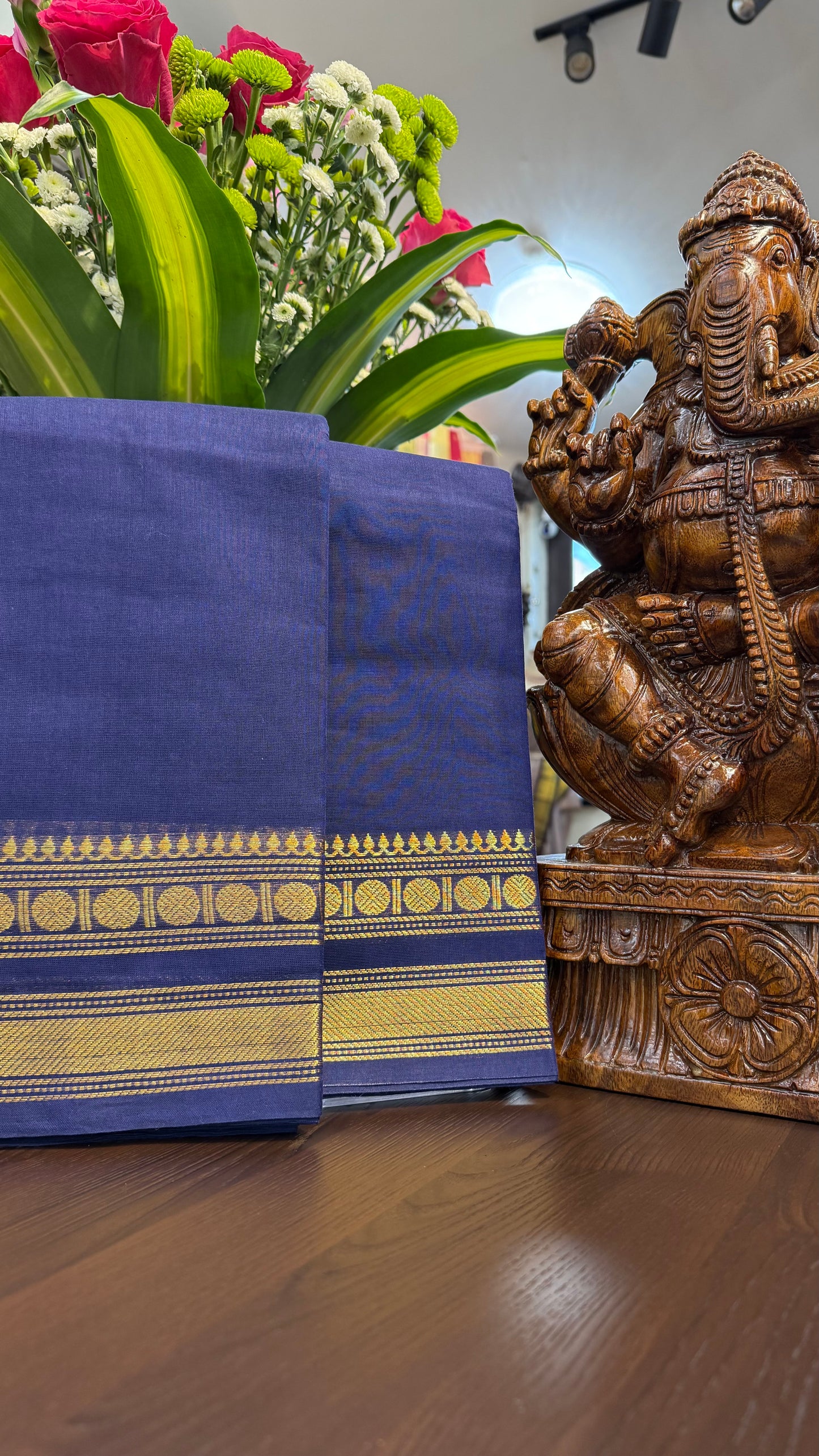 Kanchi Cotton Saree