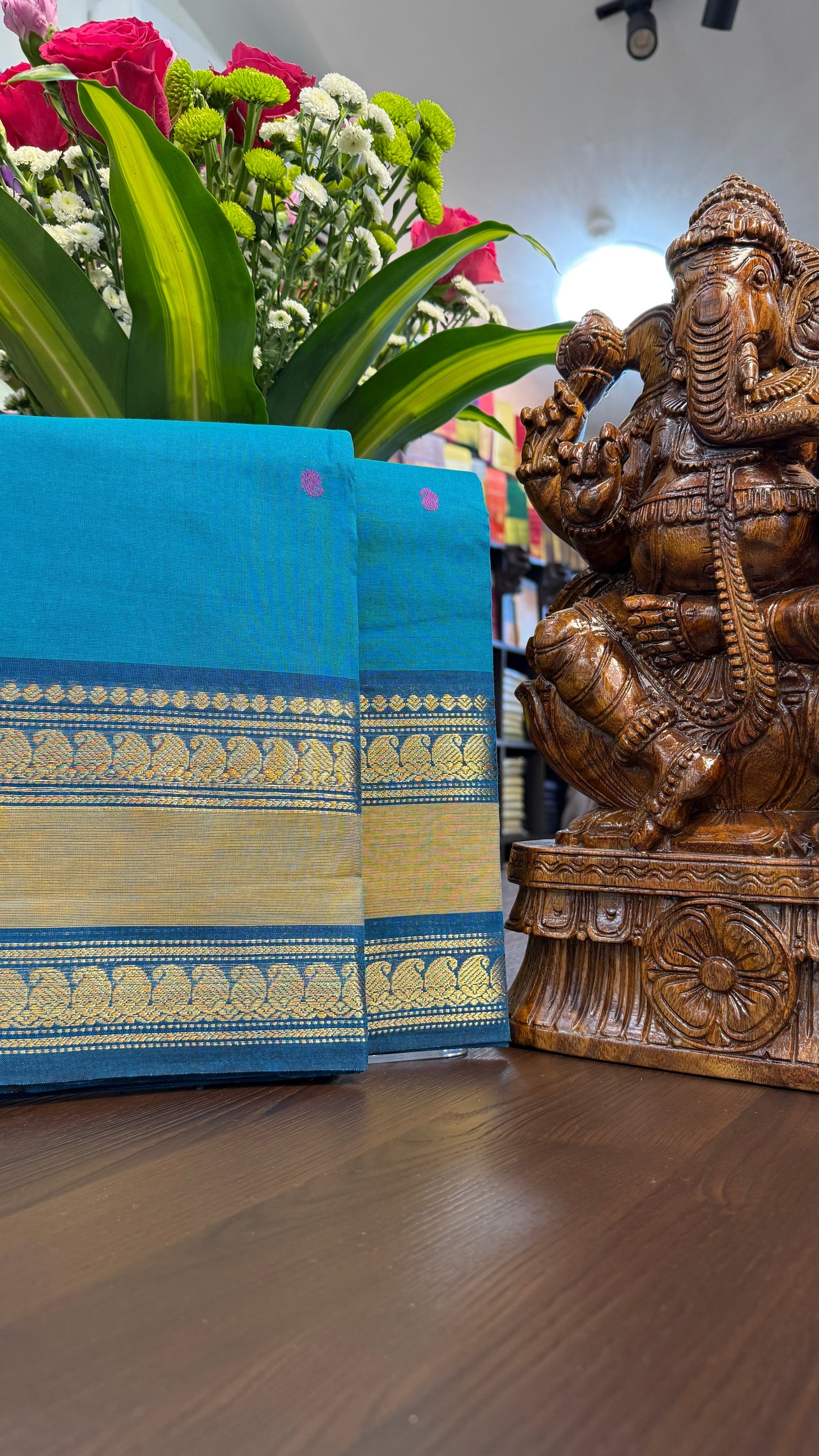 Kanchi Cotton Saree