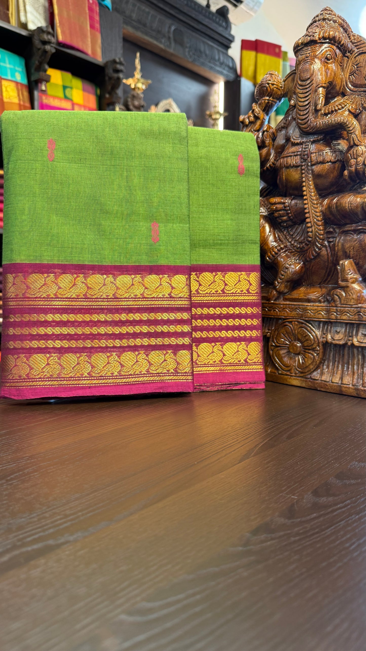 Kanchi Cotton Saree