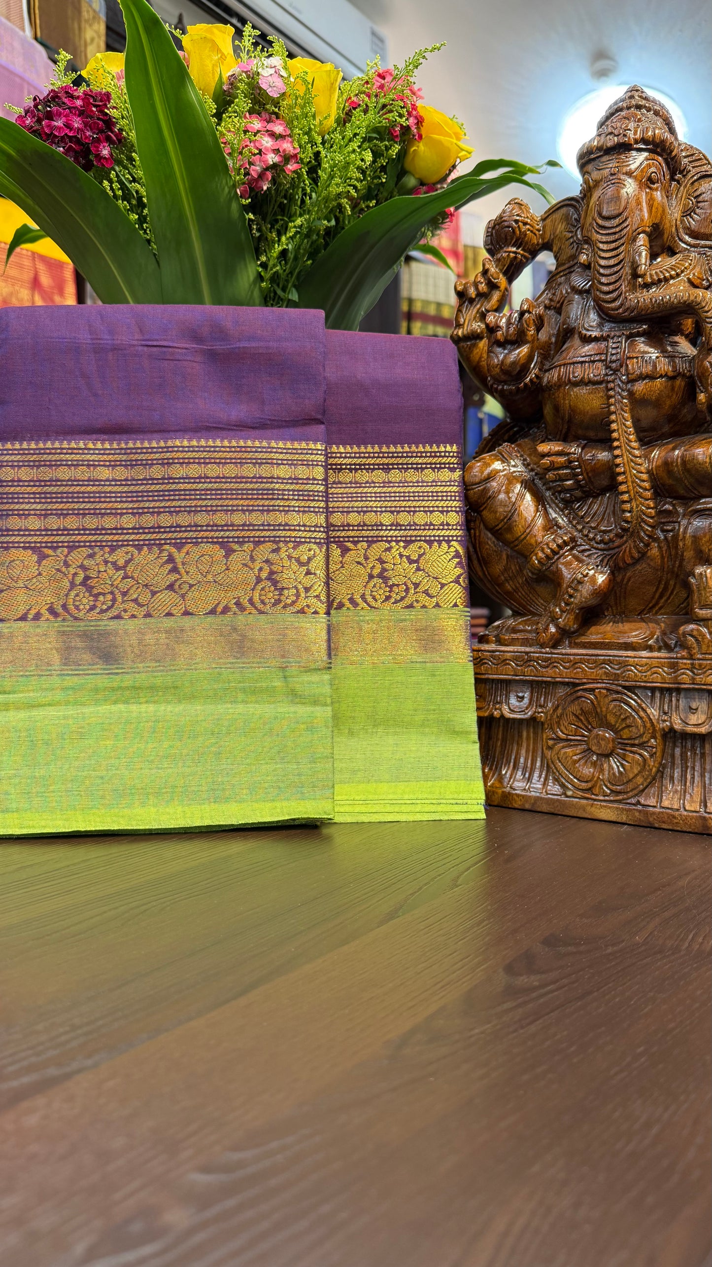 Kanchi Cotton Saree