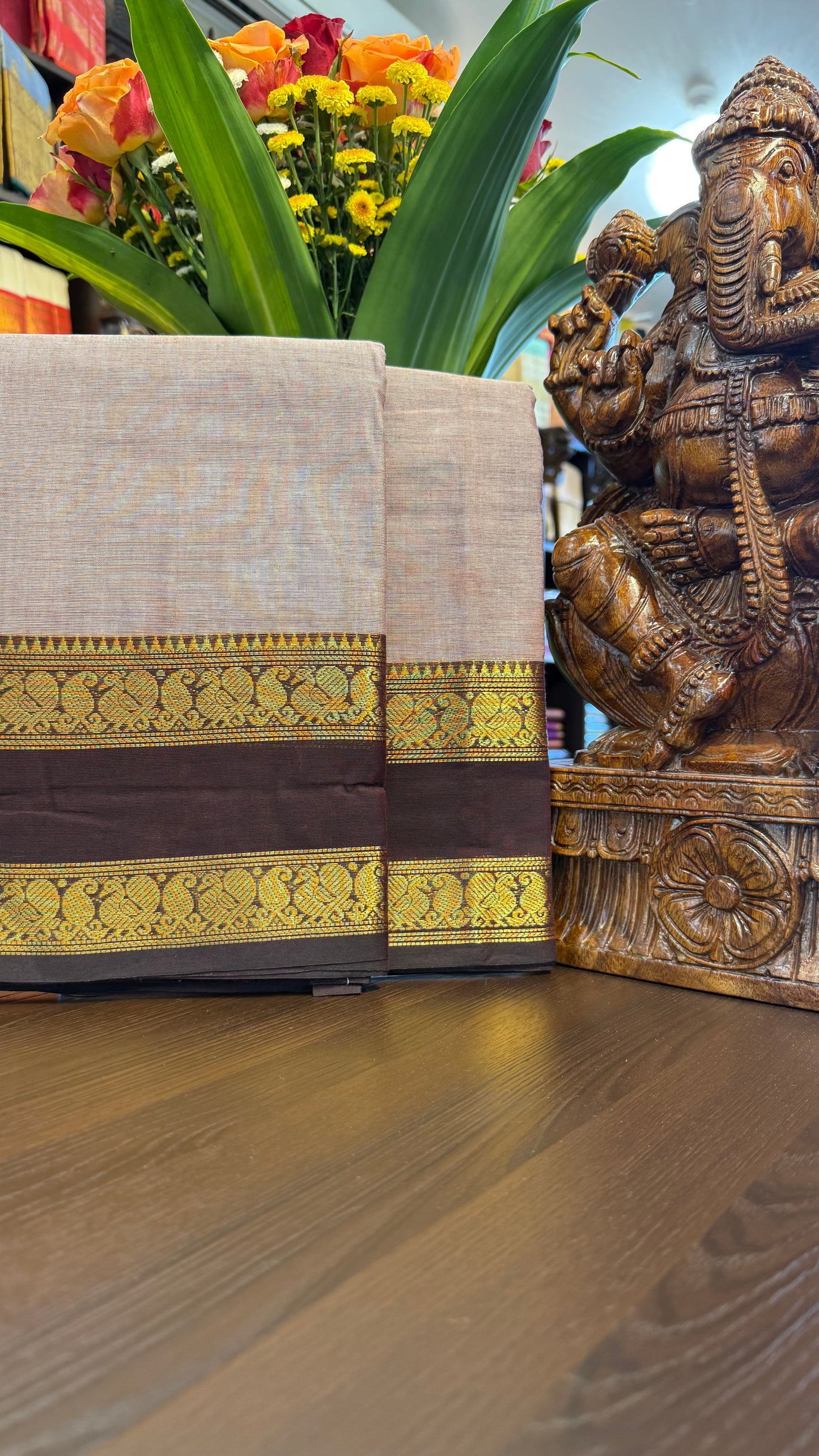 Kanchi Cotton Saree