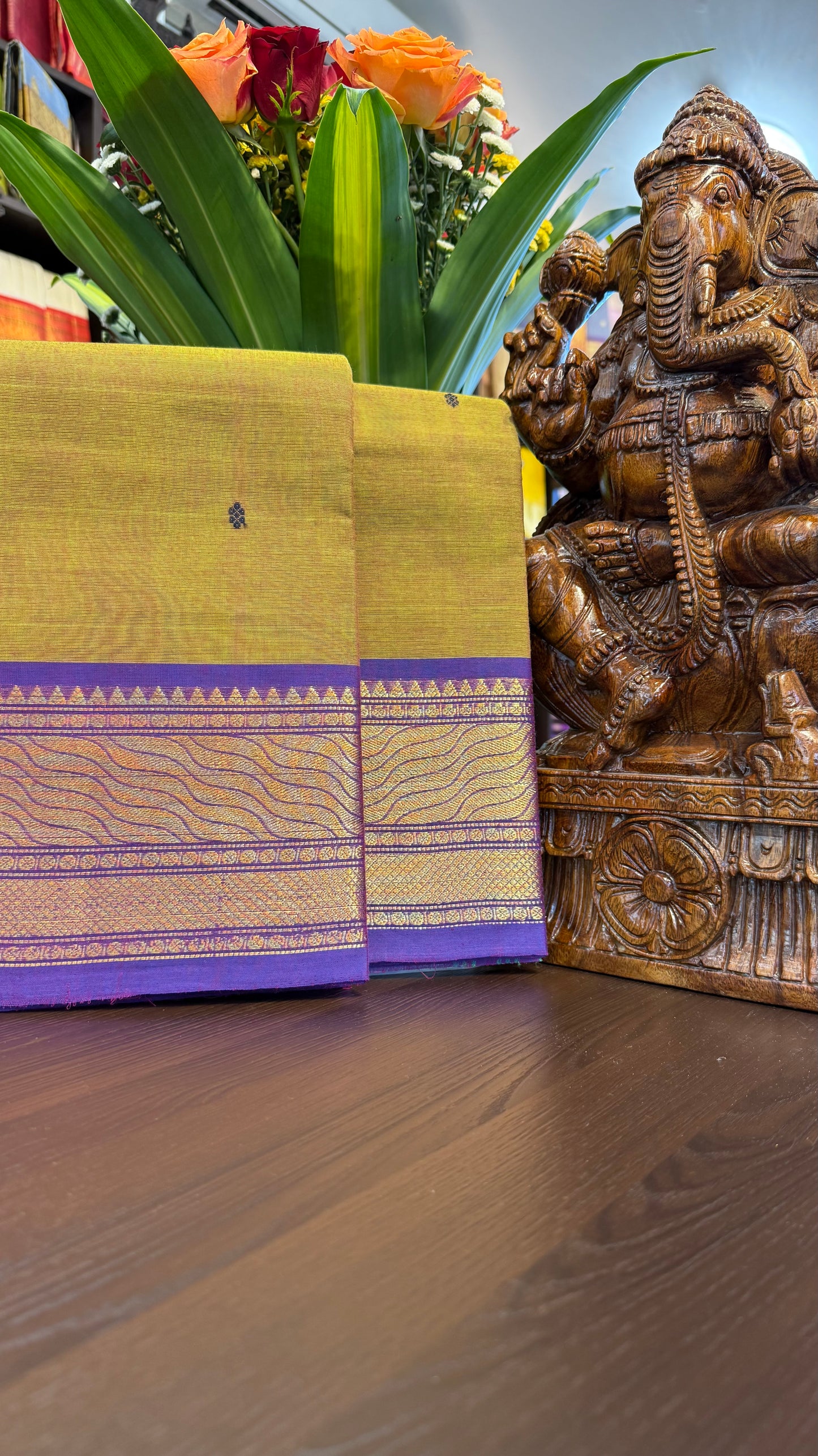 Kanchi Cotton Saree