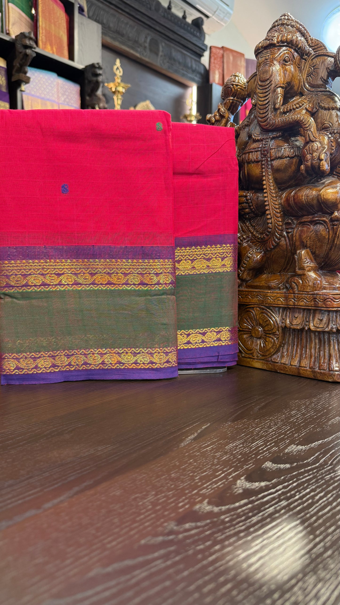 Kanchi Cotton Saree