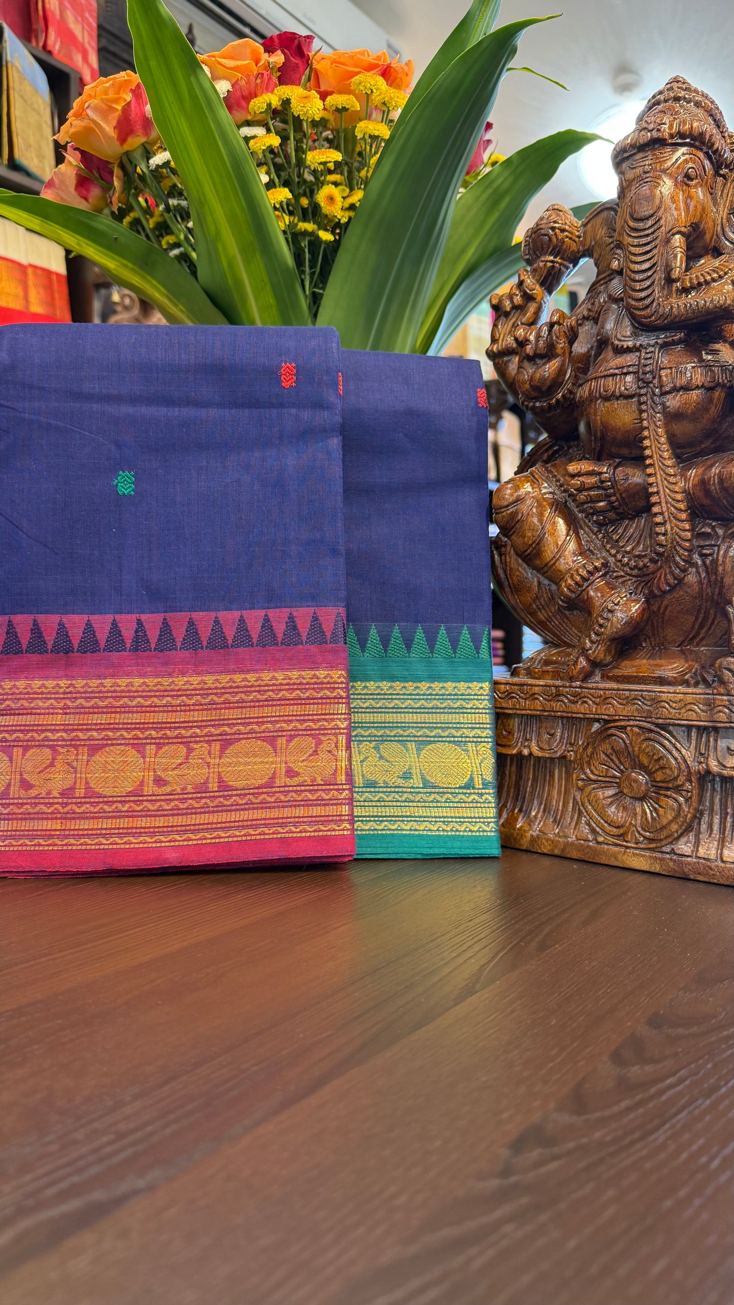 Kanchi Cotton Saree