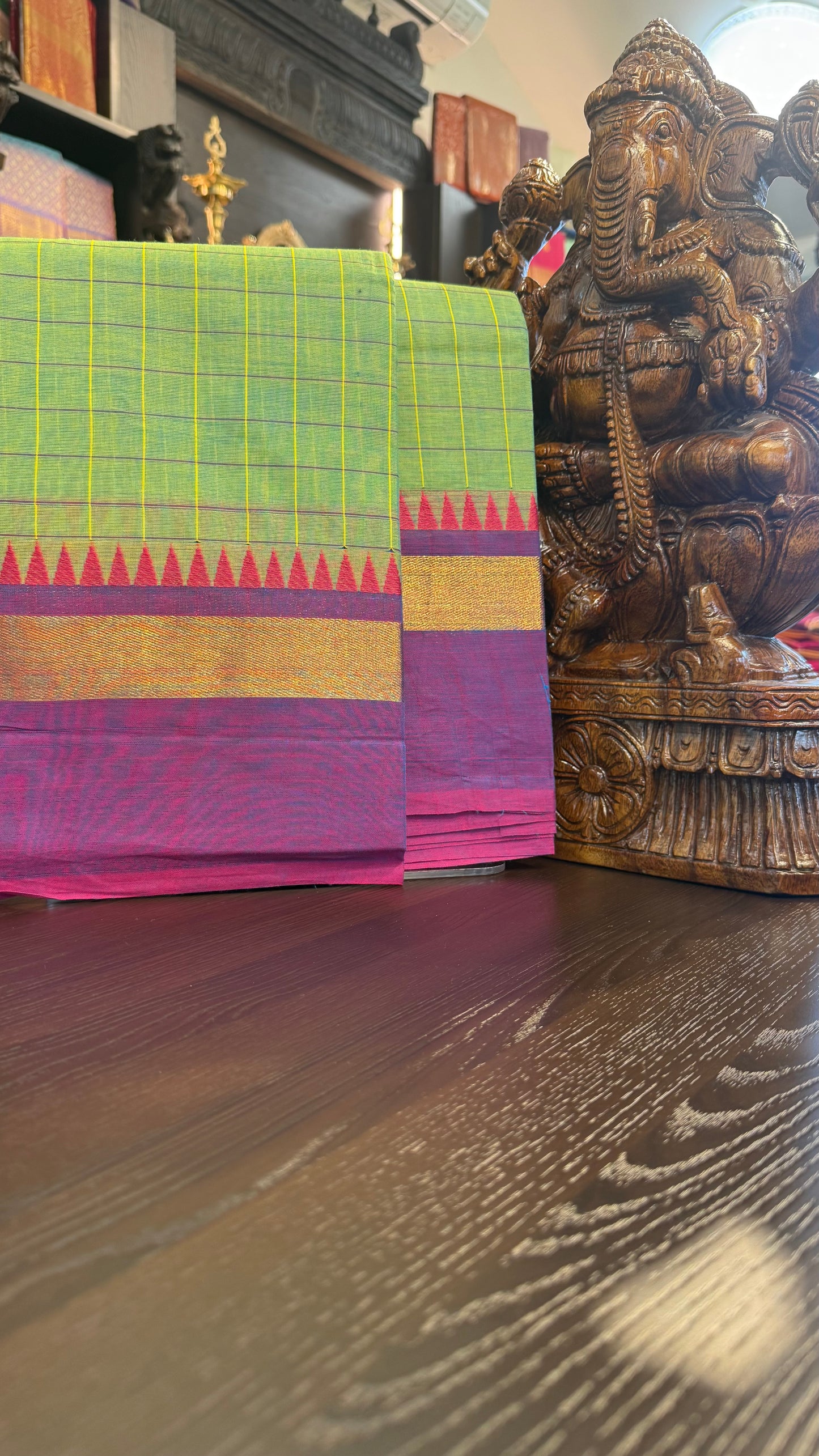 Kanchi Cotton Saree