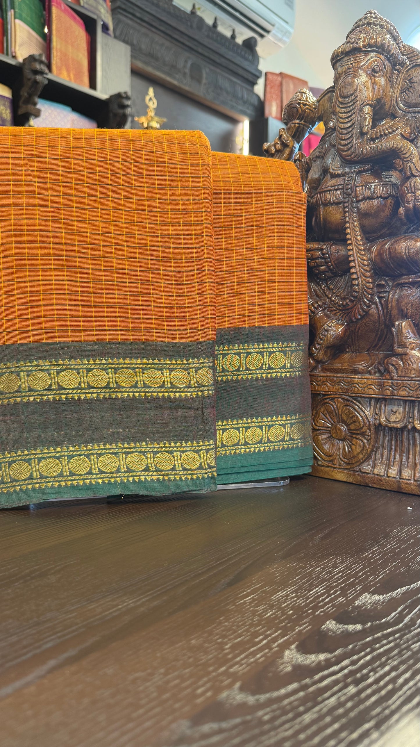 Kanchi Cotton Saree