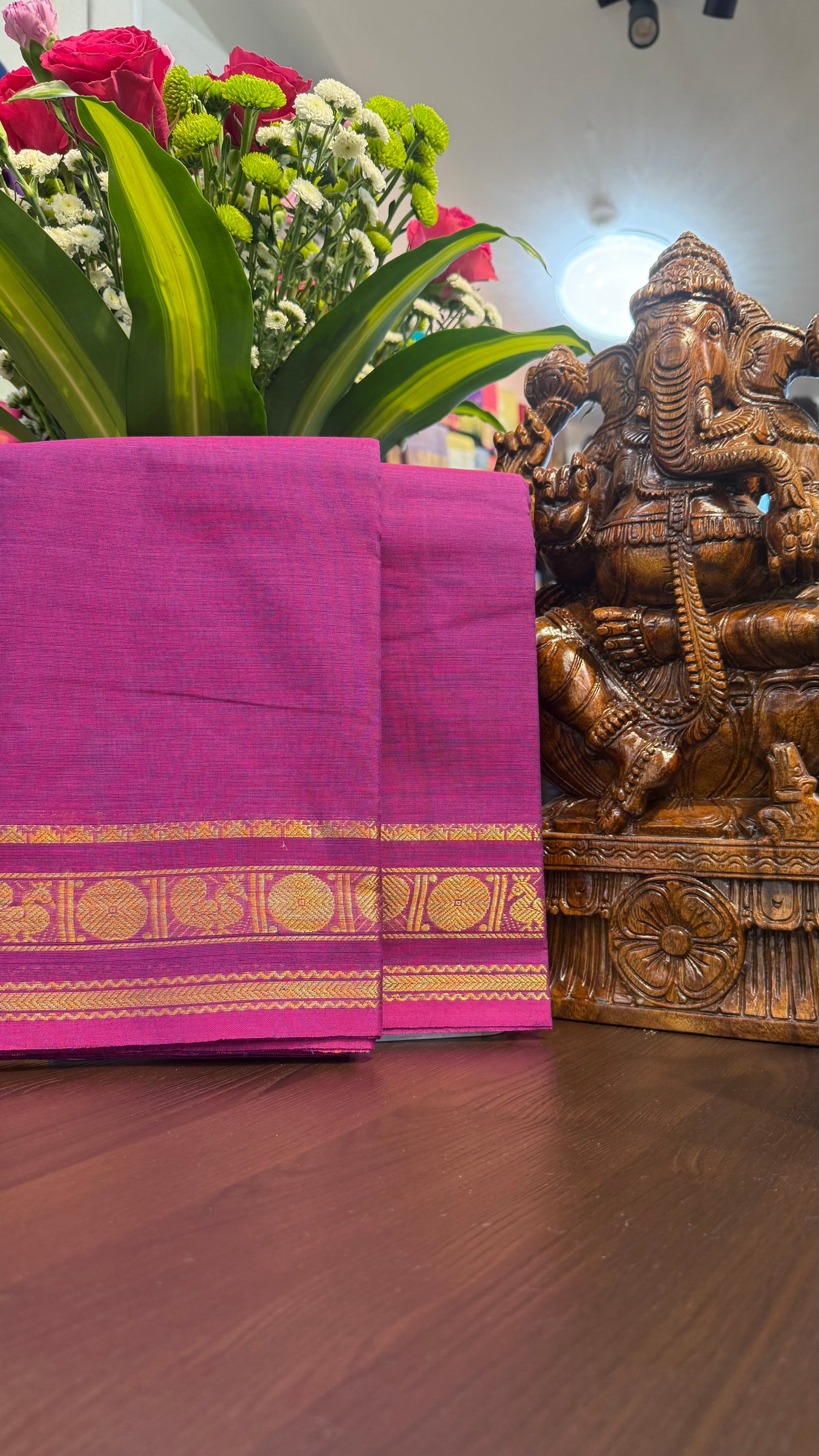 Kanchi Cotton Saree