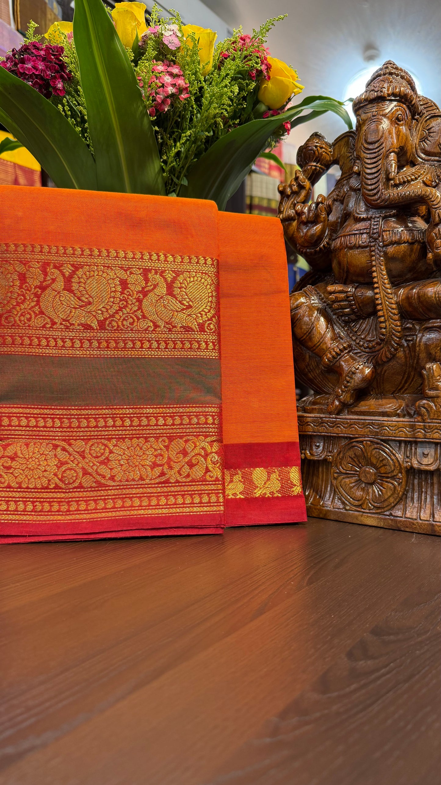 Kanchi Cotton Saree