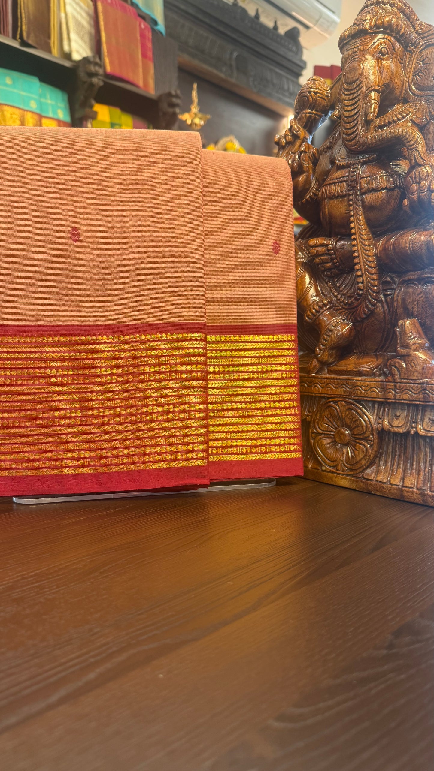 Kanchi Cotton Saree