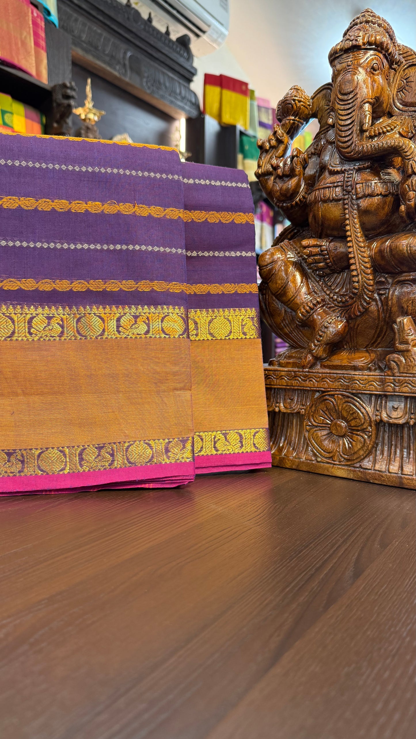 Kanchi Cotton Saree