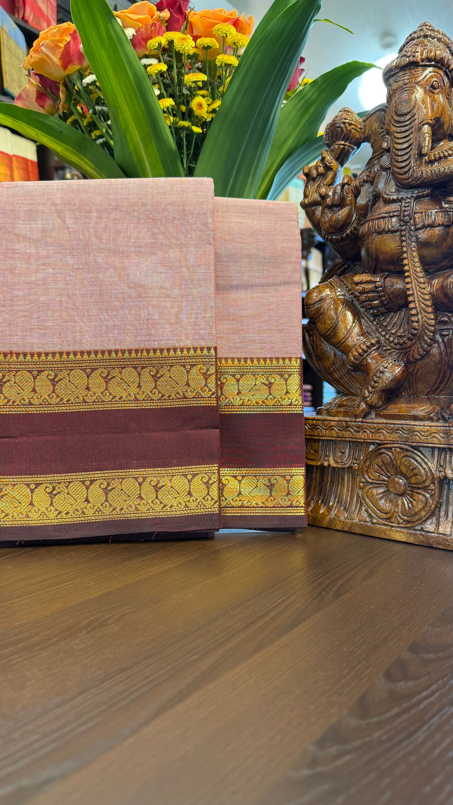 Kanchi Cotton Saree