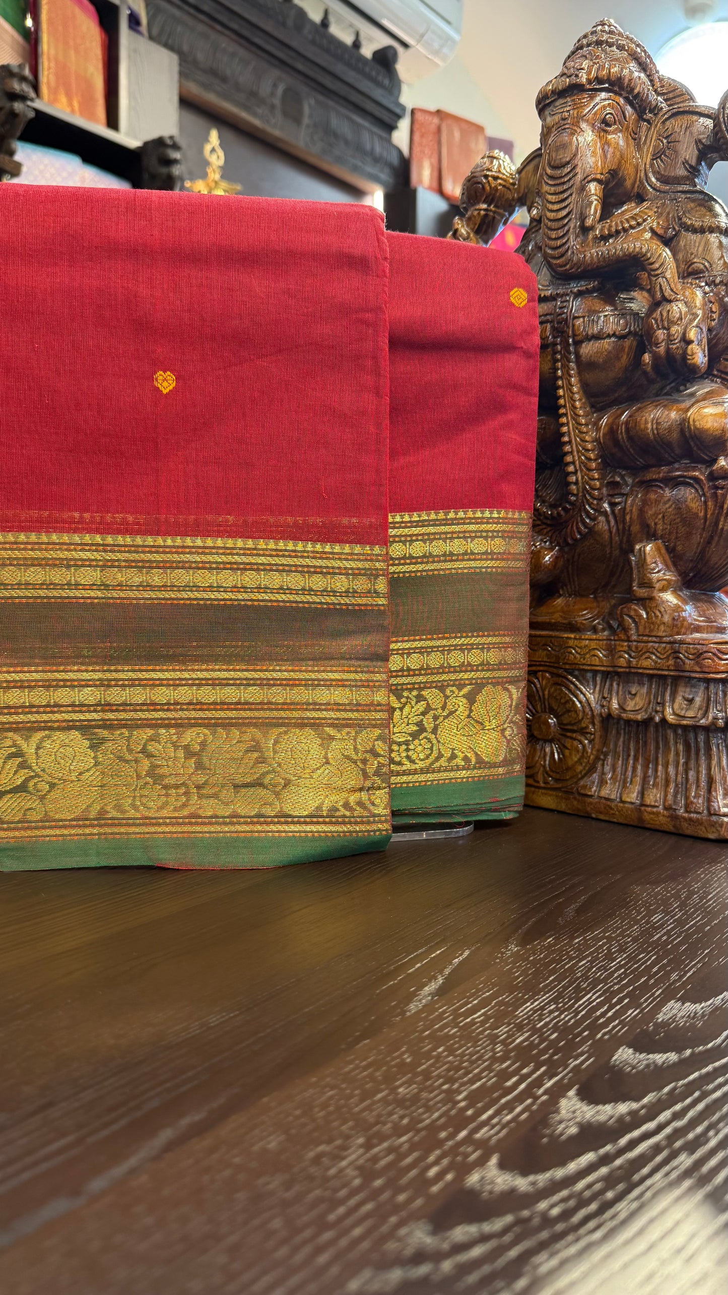 Kanchi Cotton Saree