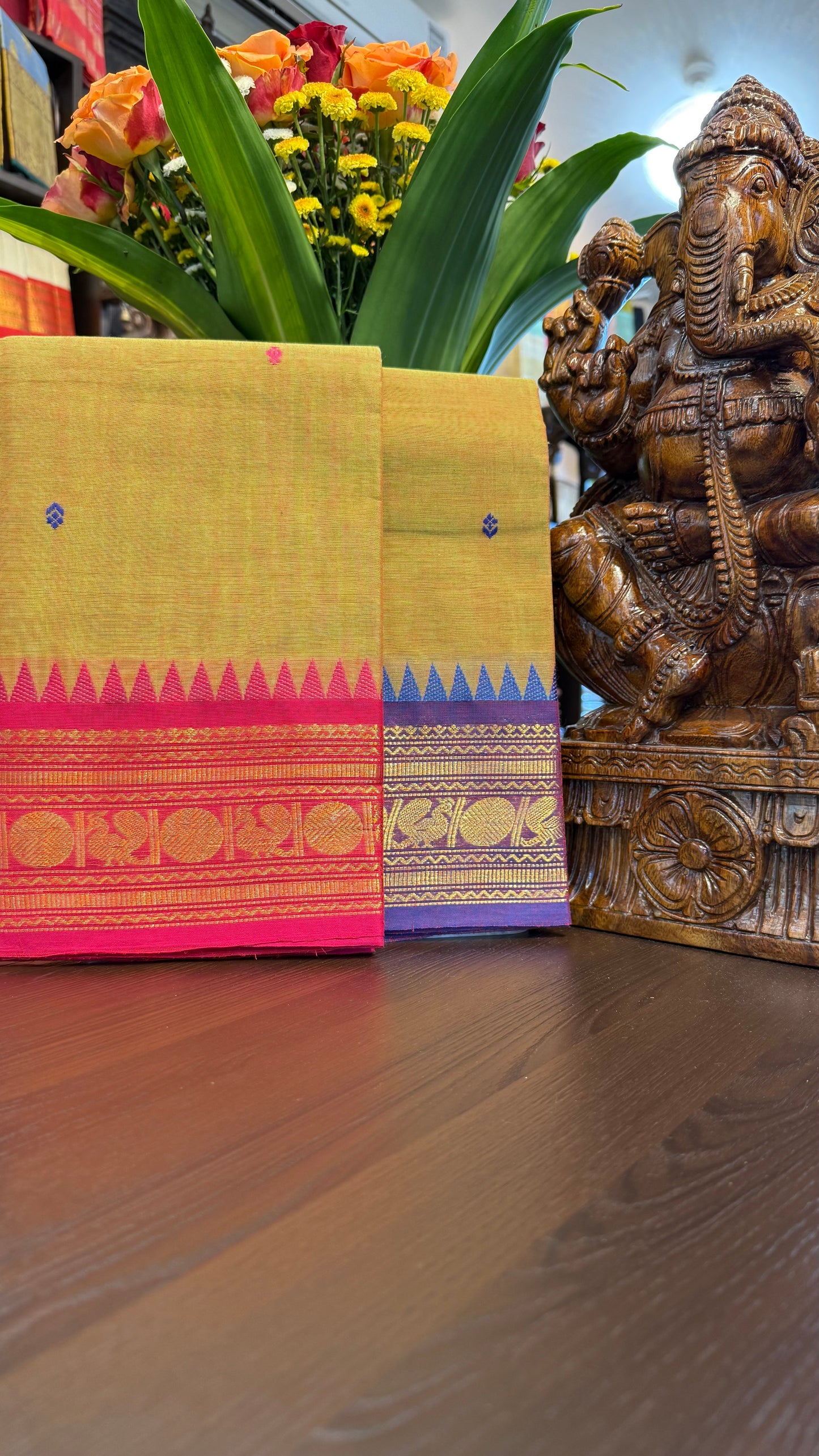 Kanchi Cotton Saree