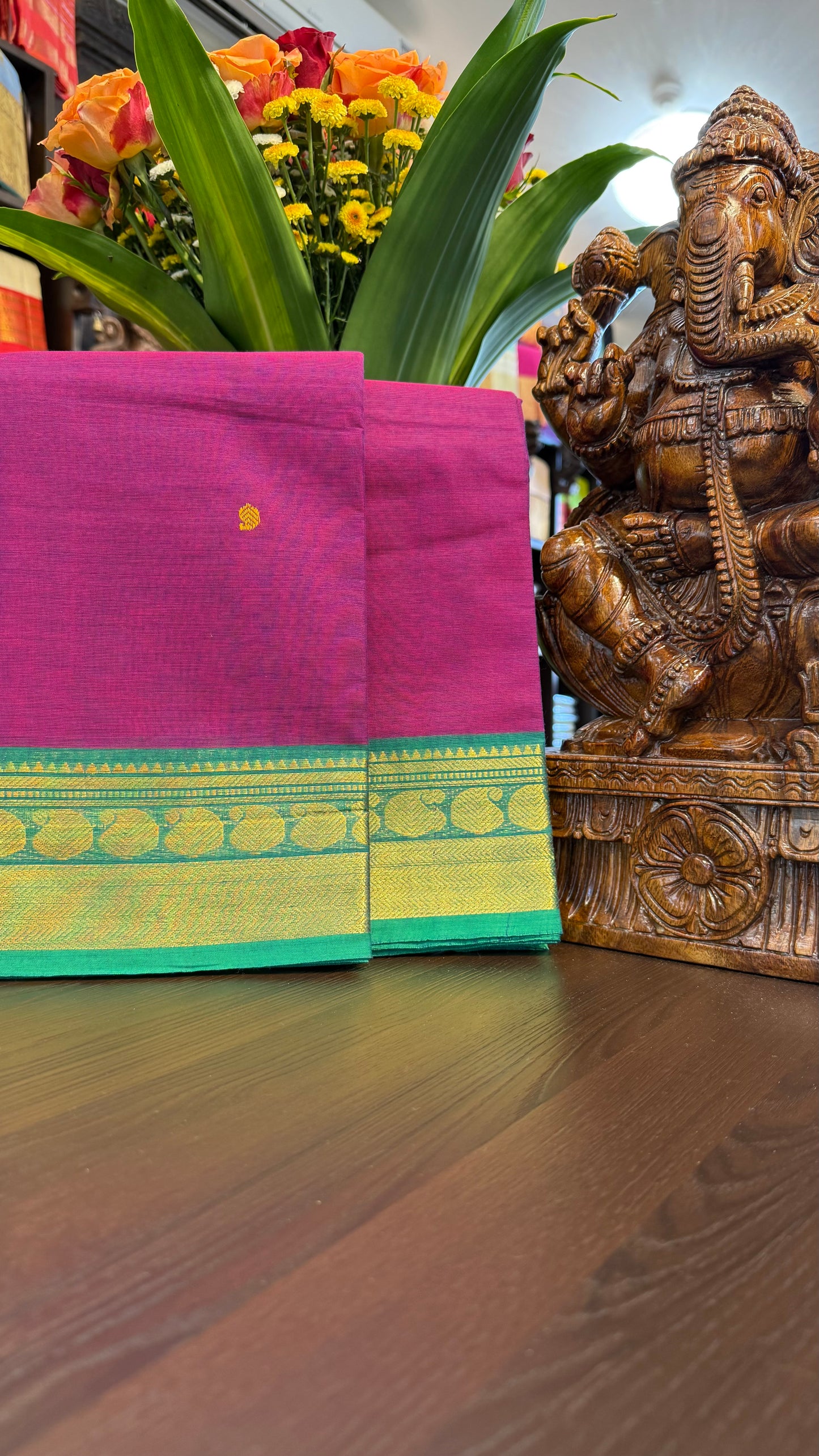 Kanchi Cotton Saree