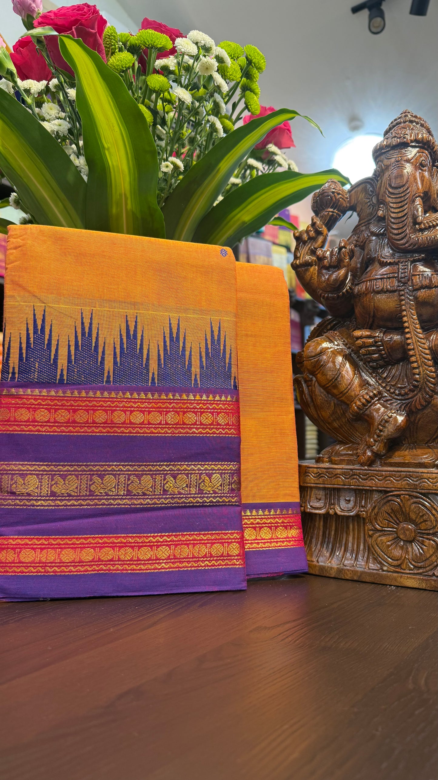 Kanchi Cotton Saree