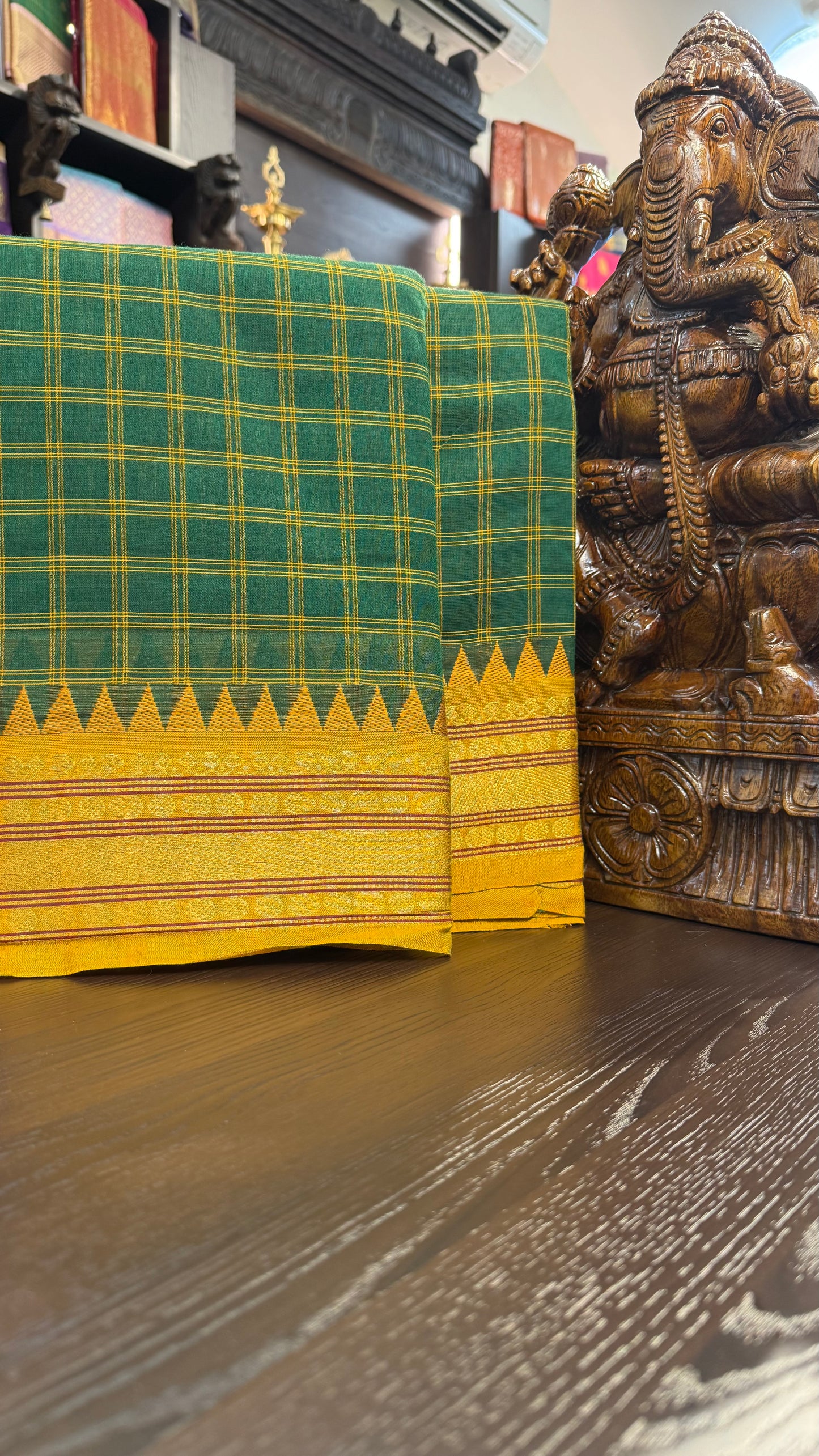 Kanchi Cotton Saree
