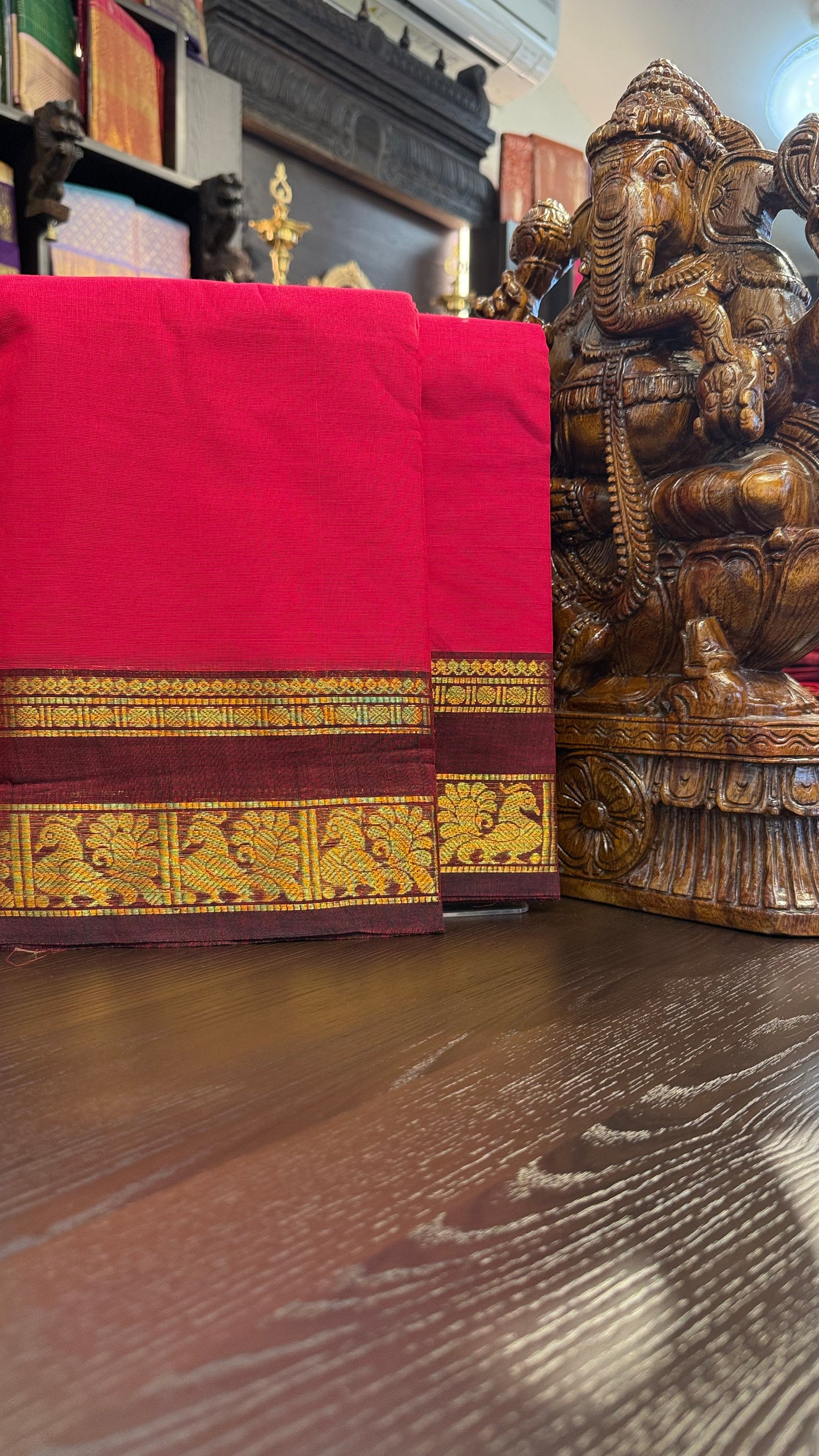 Kanchi Cotton Saree