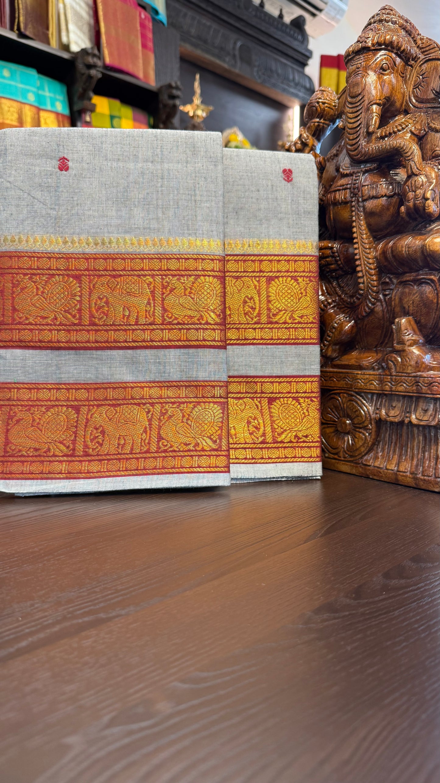 Kanchi Cotton Saree