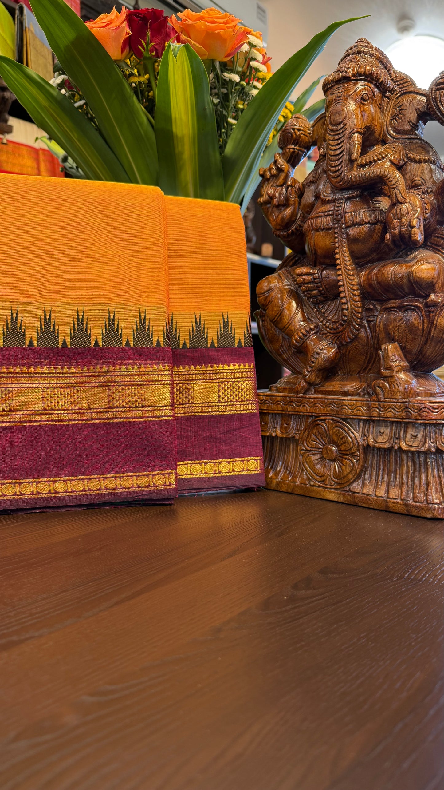 Kanchi Cotton Saree